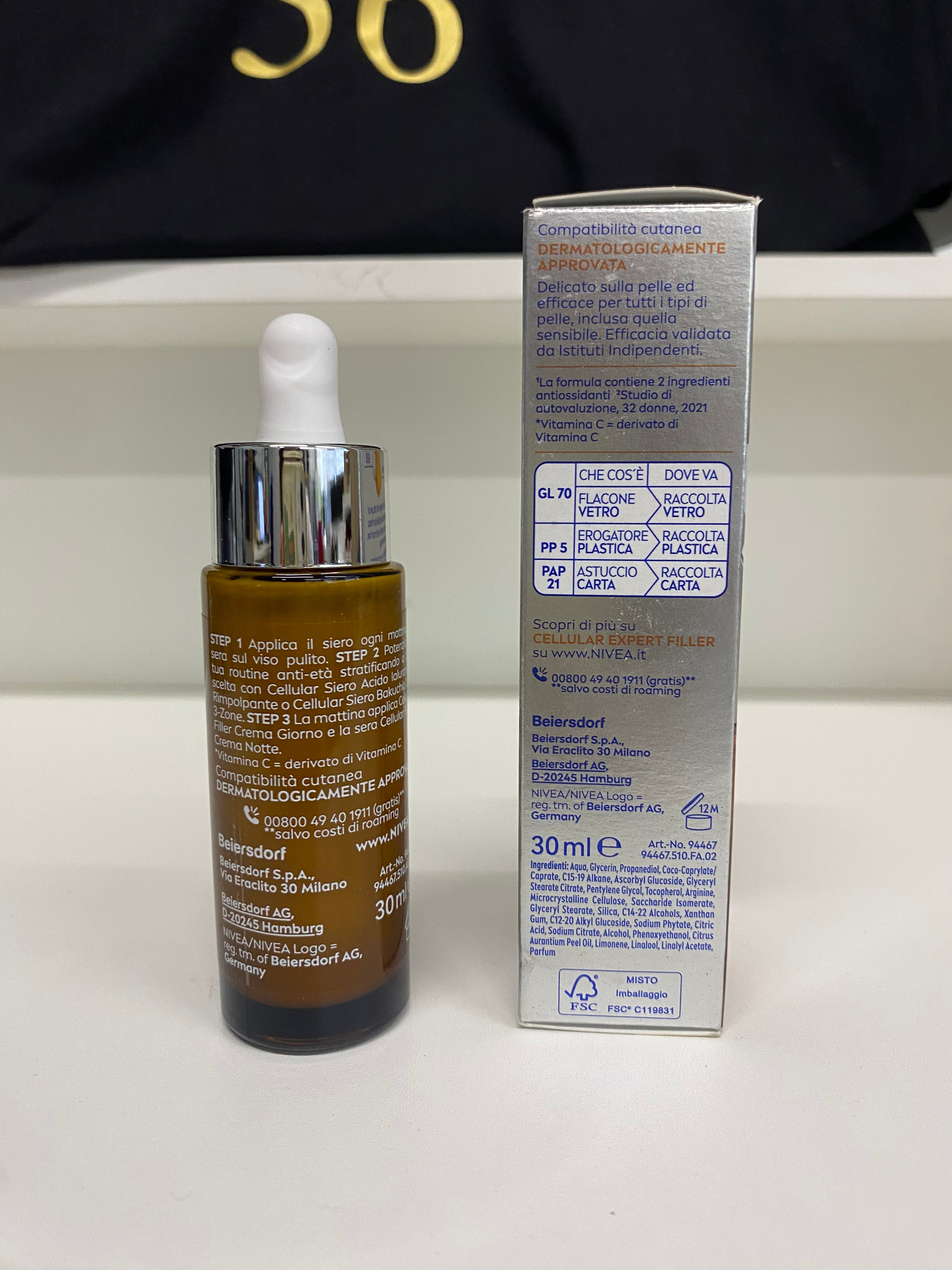 NIVEA VITAMINA C SIERO ILLUMINANTE X2 POTERE ANTI-OSSIDANTE