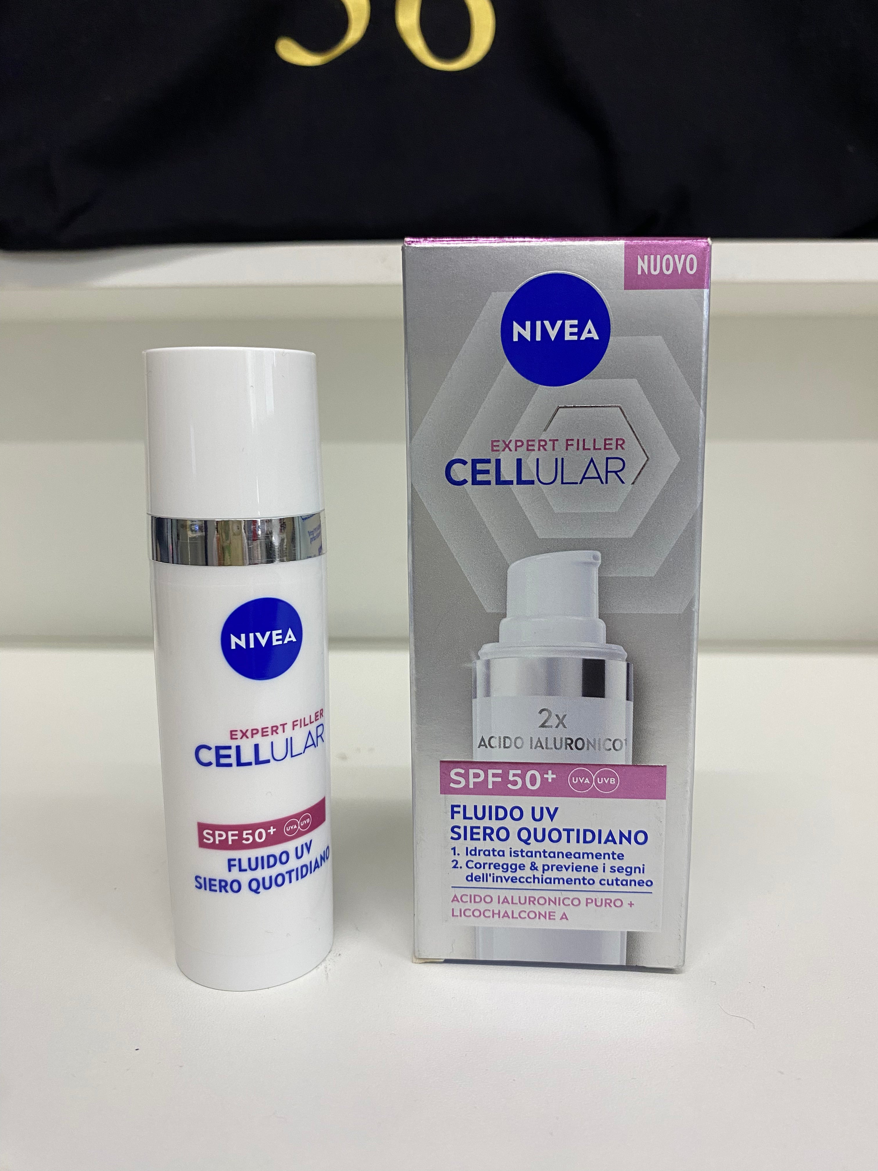 NIVEA EXPERT FILLER SPF 50+ ACIDO IALURONICO X2