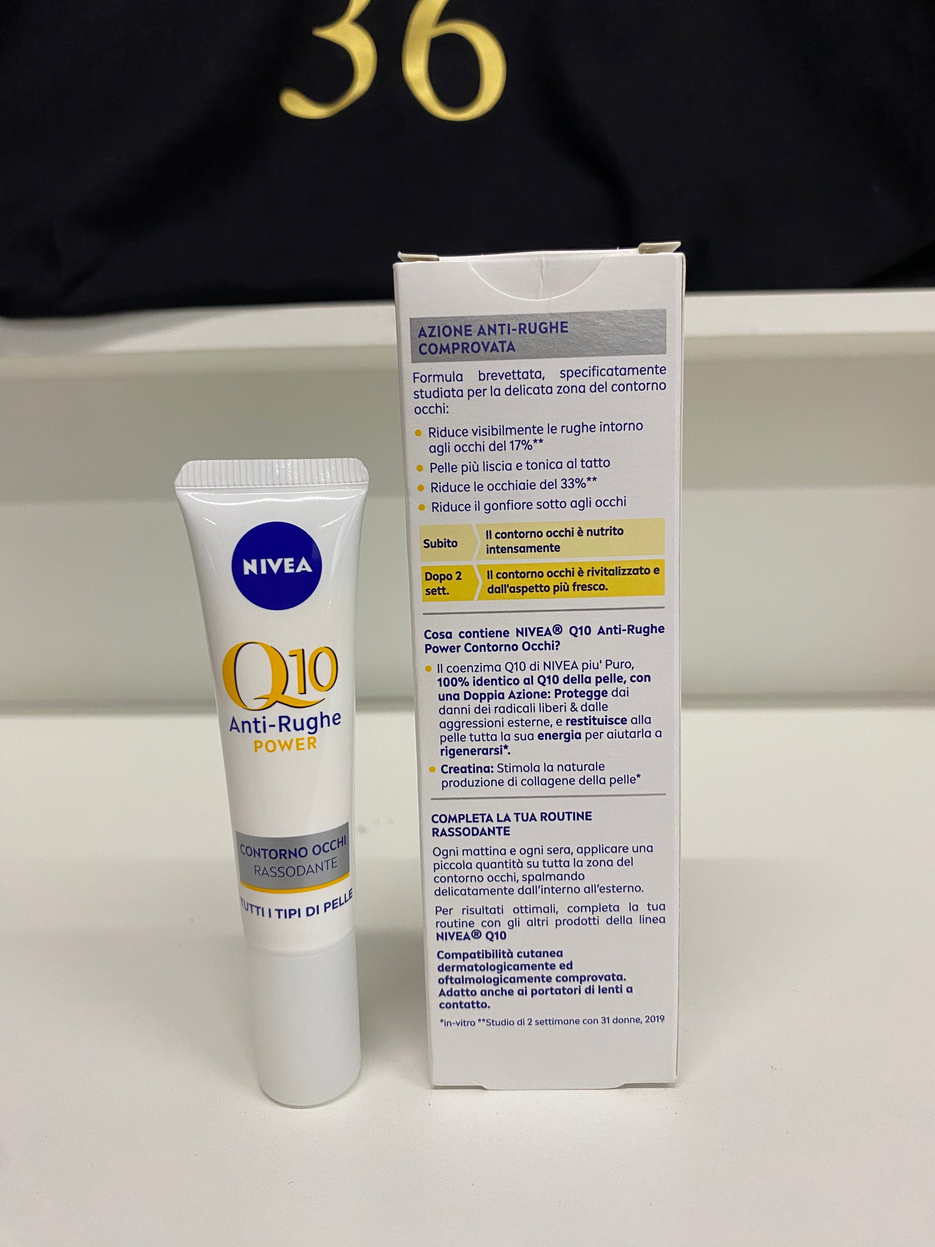 NIVEA ANTI RUGHE Q10 POWER CONTORNO OCCHI RASSODANTE