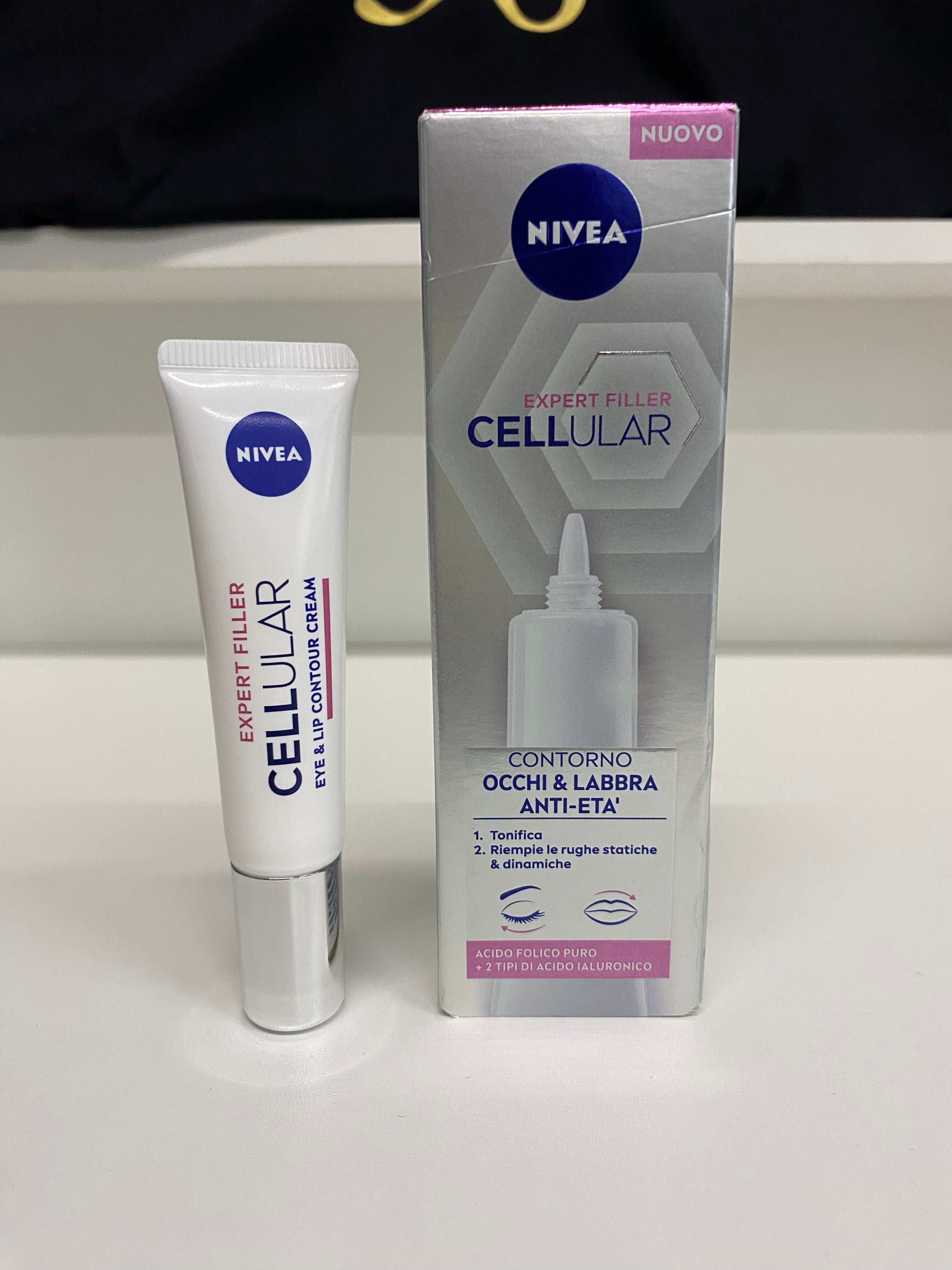 NIVEA EXPERT FILLER CELLULAR CONTORNO OCCHI&LABBRA ANTI-ETA'