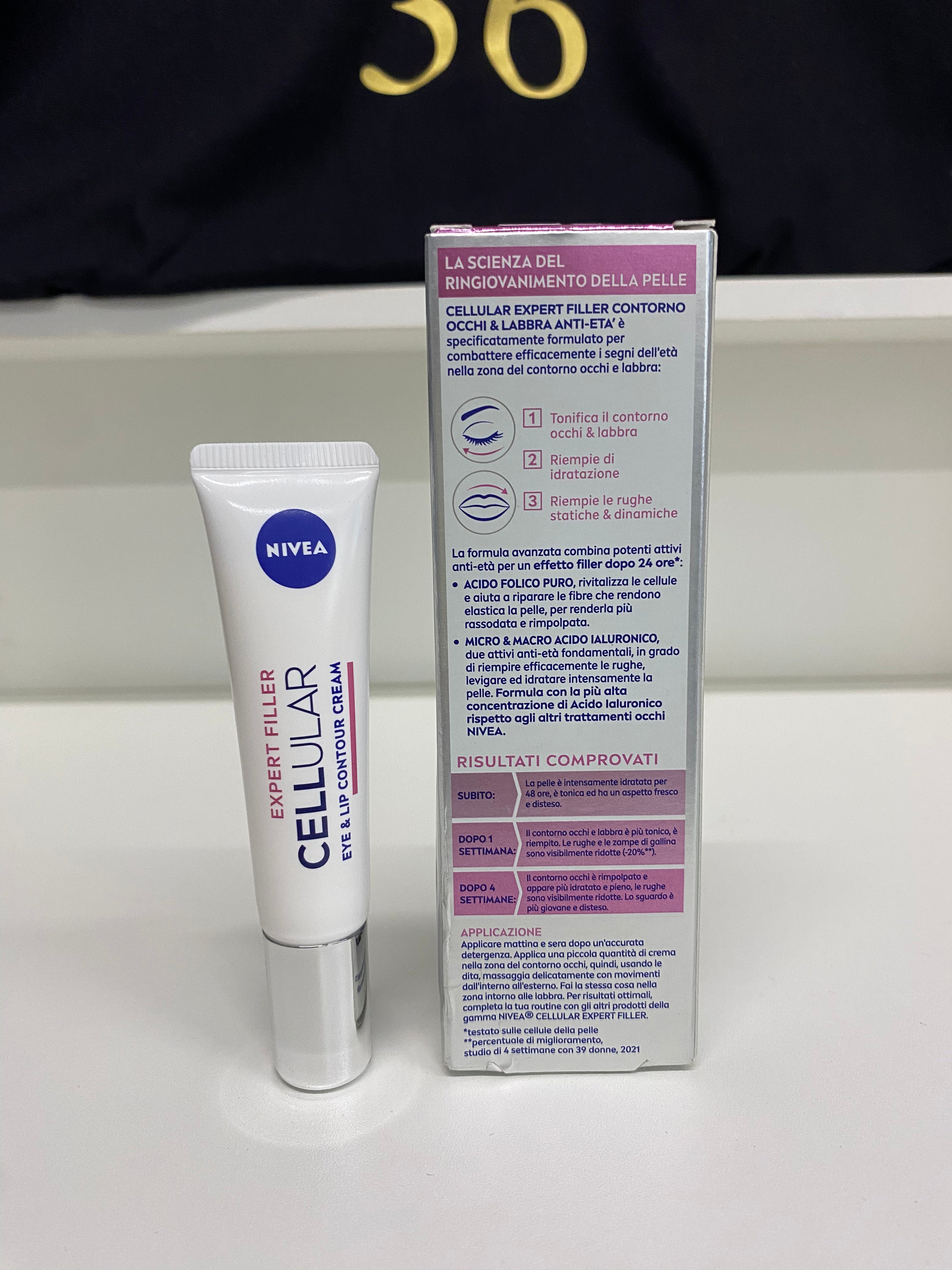 NIVEA EXPERT FILLER CELLULAR CONTORNO OCCHI&LABBRA ANTI-ETA'