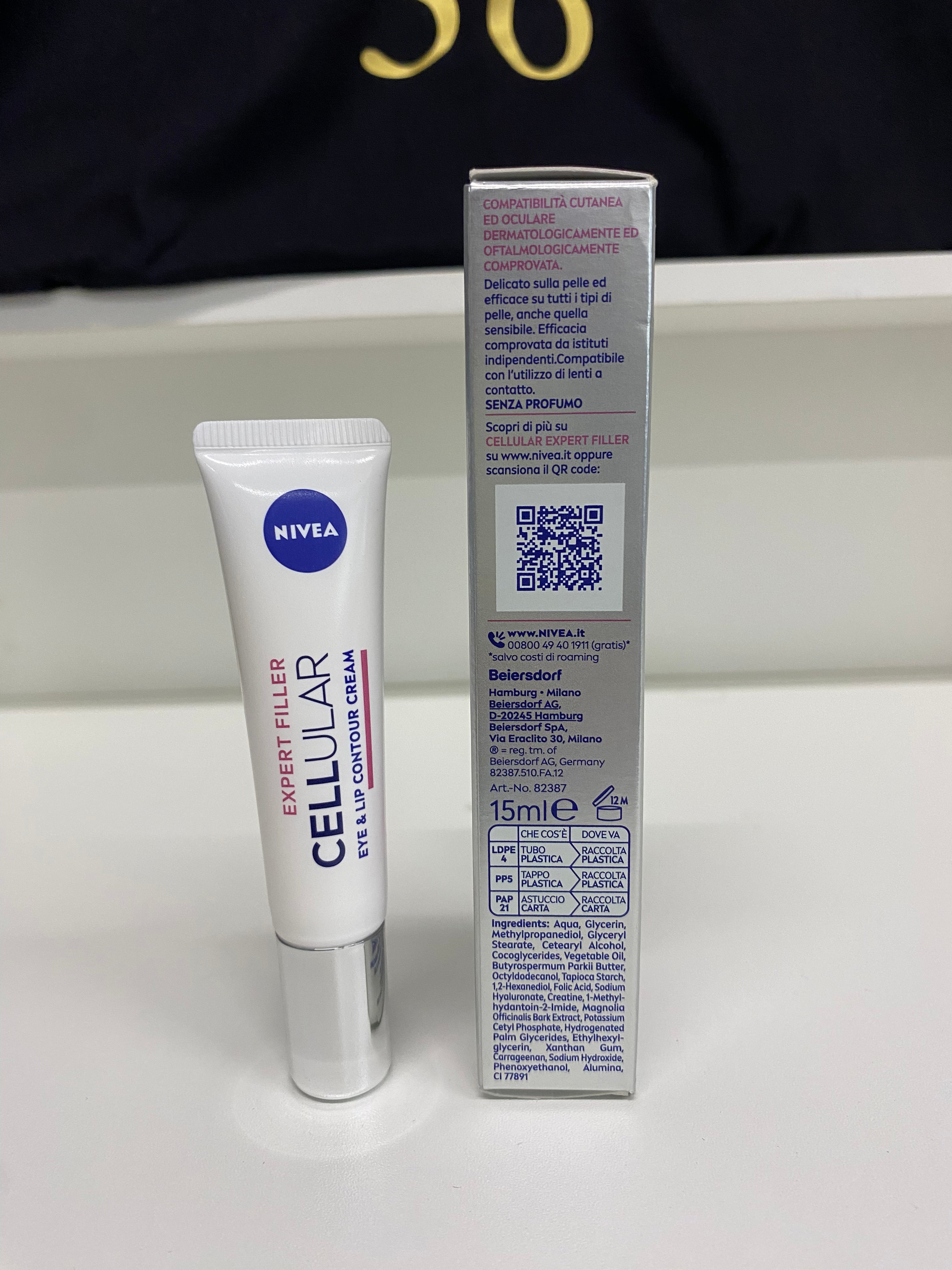 NIVEA EXPERT FILLER CELLULAR CONTORNO OCCHI&LABBRA ANTI-ETA'