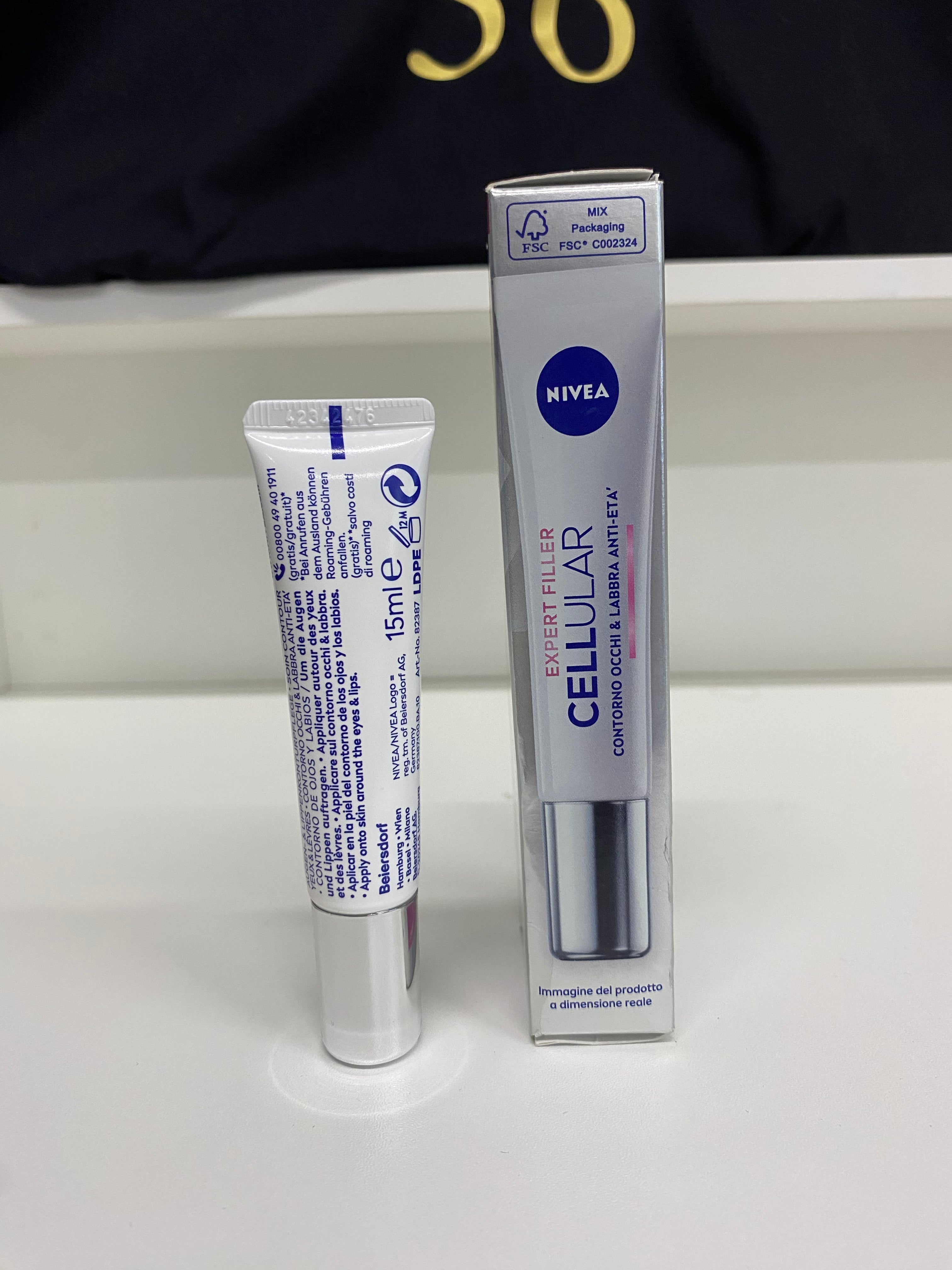NIVEA EXPERT FILLER CELLULAR CONTORNO OCCHI&LABBRA ANTI-ETA'
