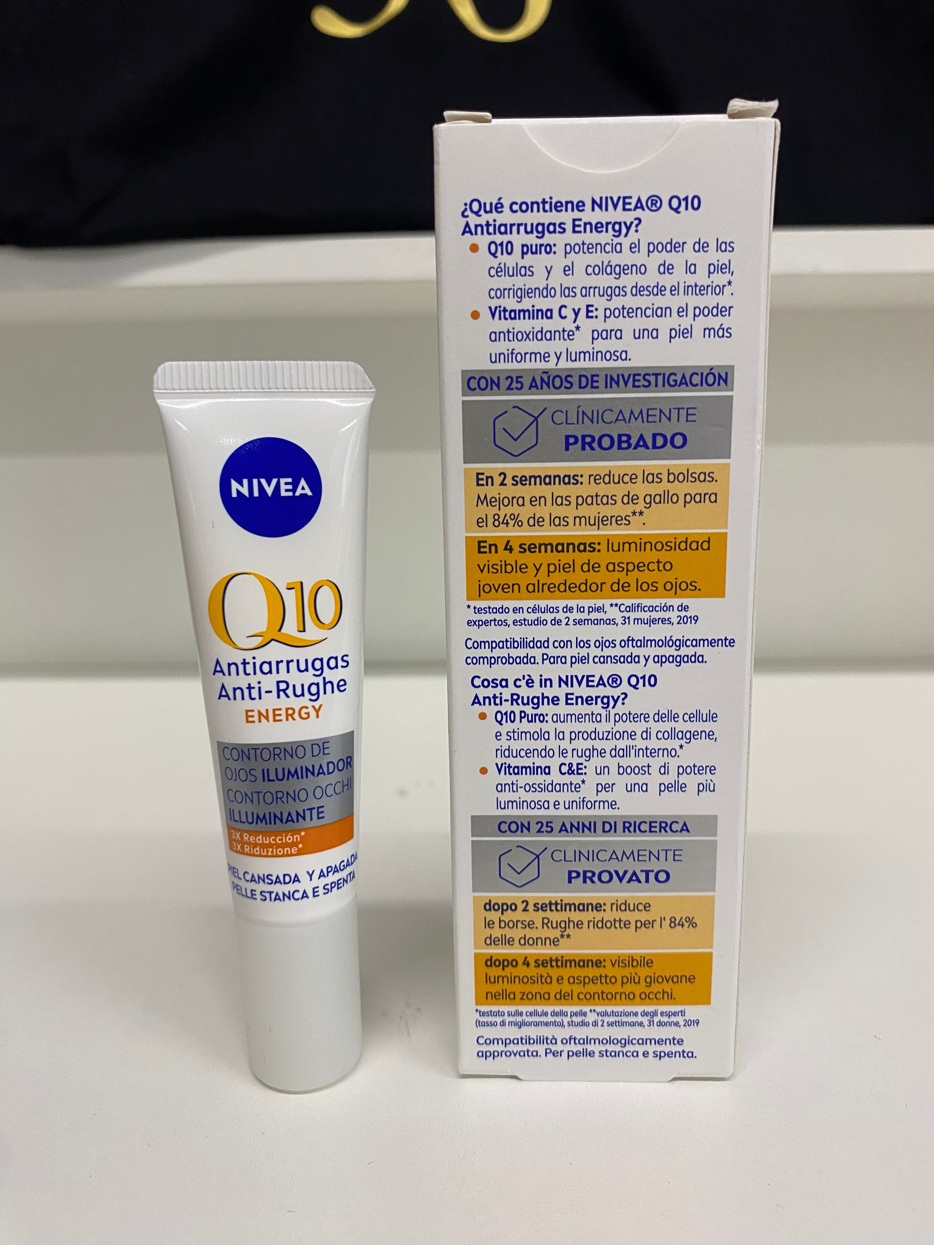 NIVEA ANTI-RUGHE Q10 ENERGY CONTORNO OCCHI ILLUMINANTE