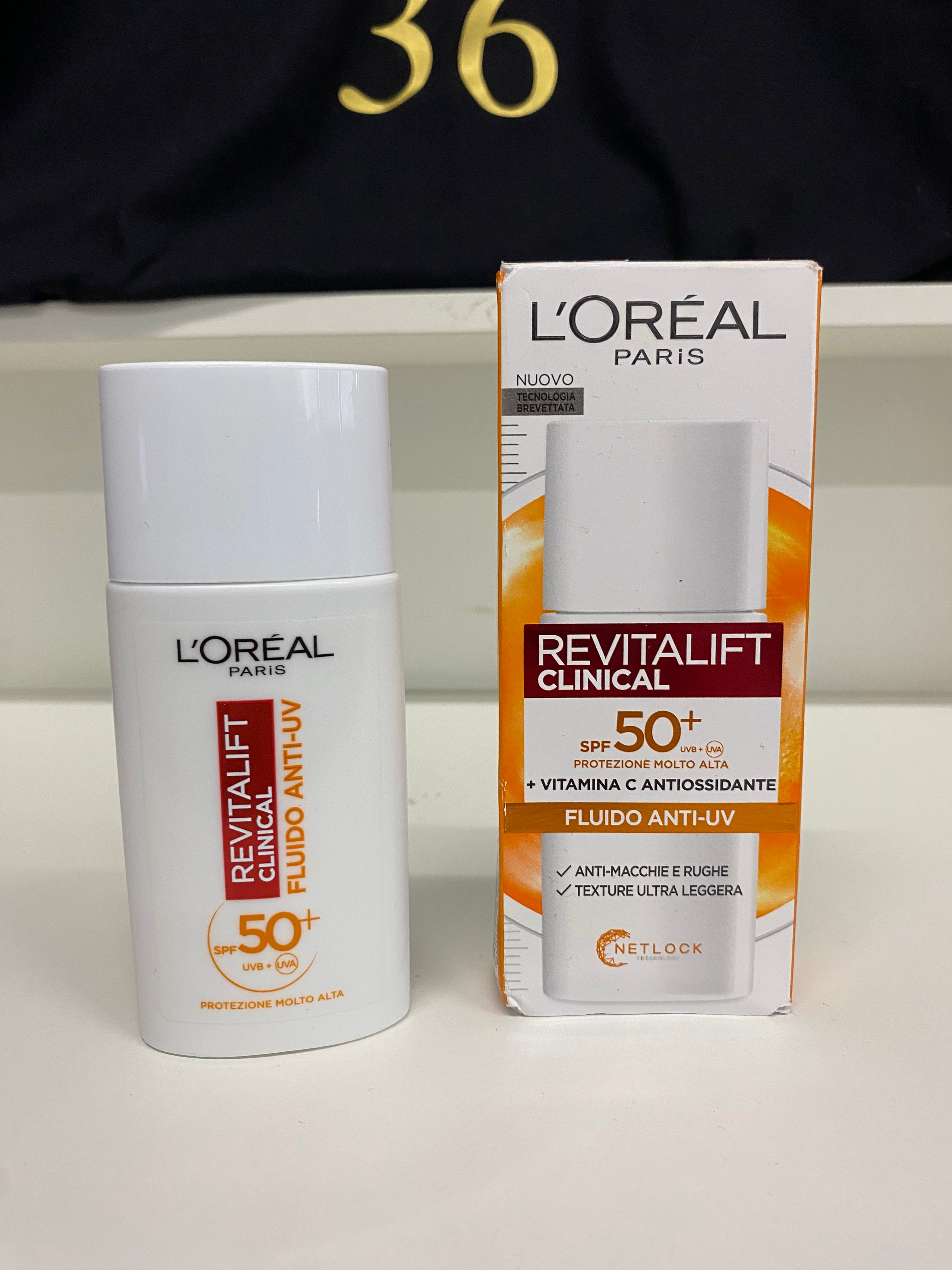 L'OREAL	REVITALIFT CLINICAL FLUIDO ANTI-UV SPF 50+