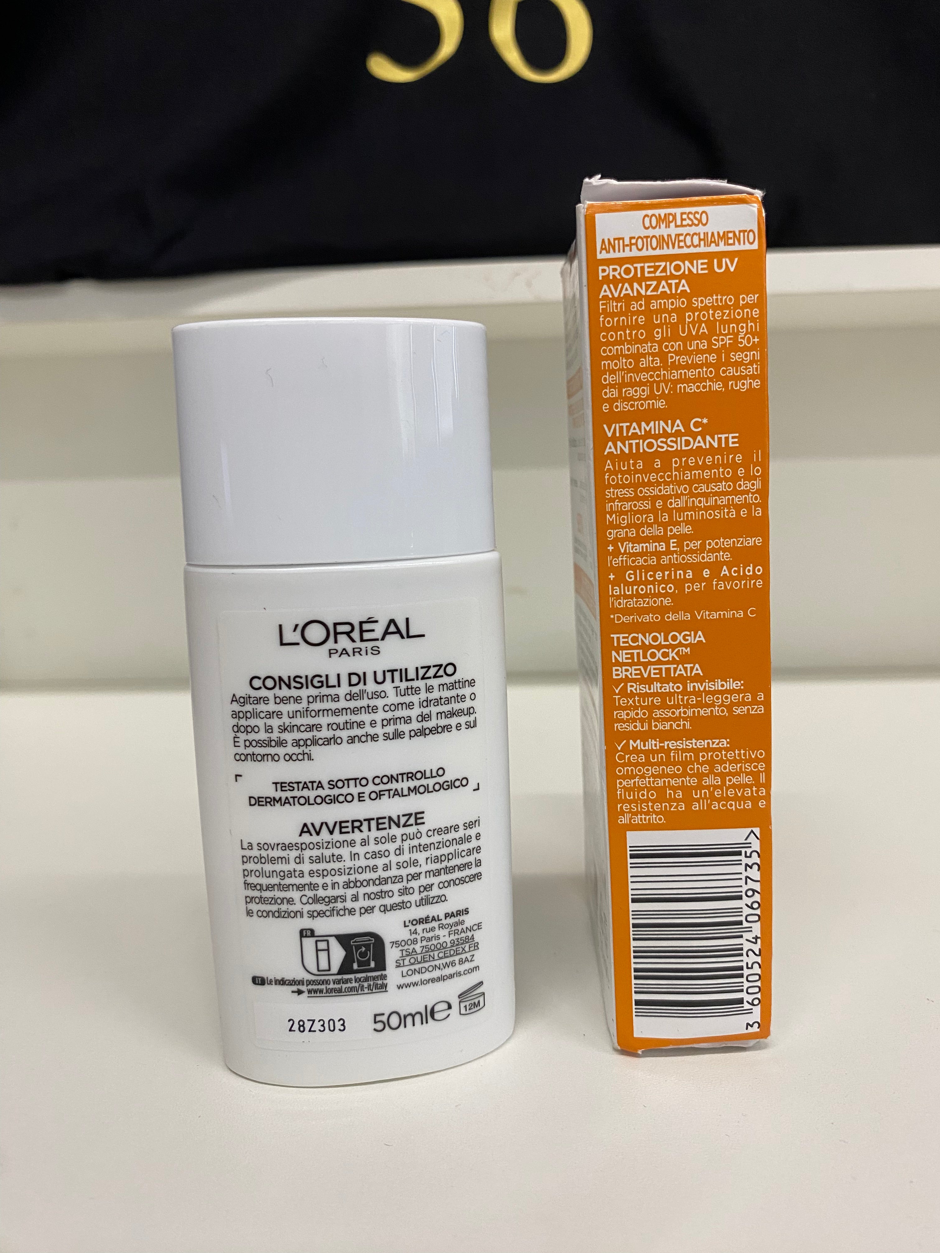 L'OREAL	REVITALIFT CLINICAL FLUIDO ANTI-UV SPF 50+