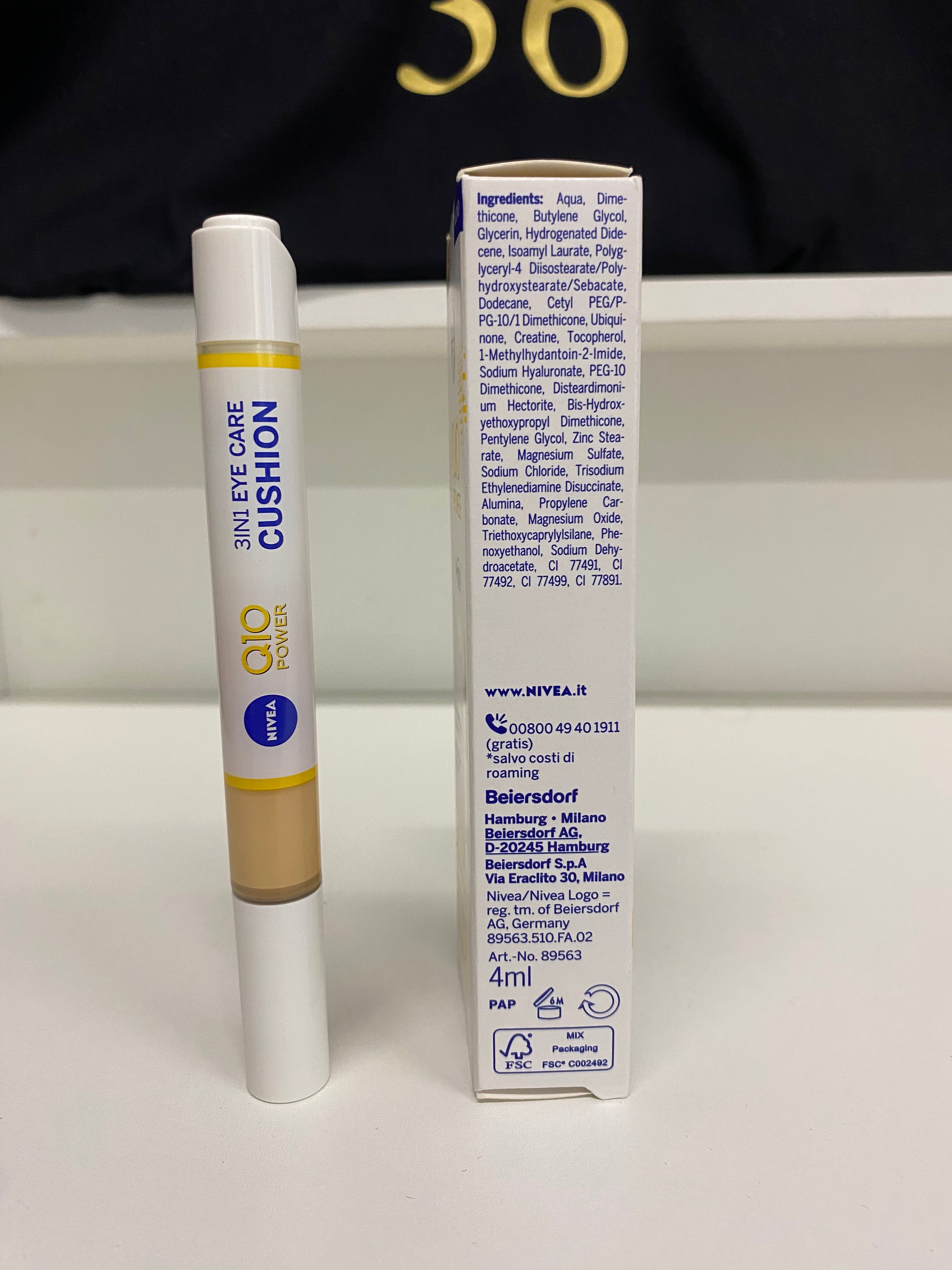 NIVEA 3 IN 1 EYE CARE CUSHION Q10 POWER