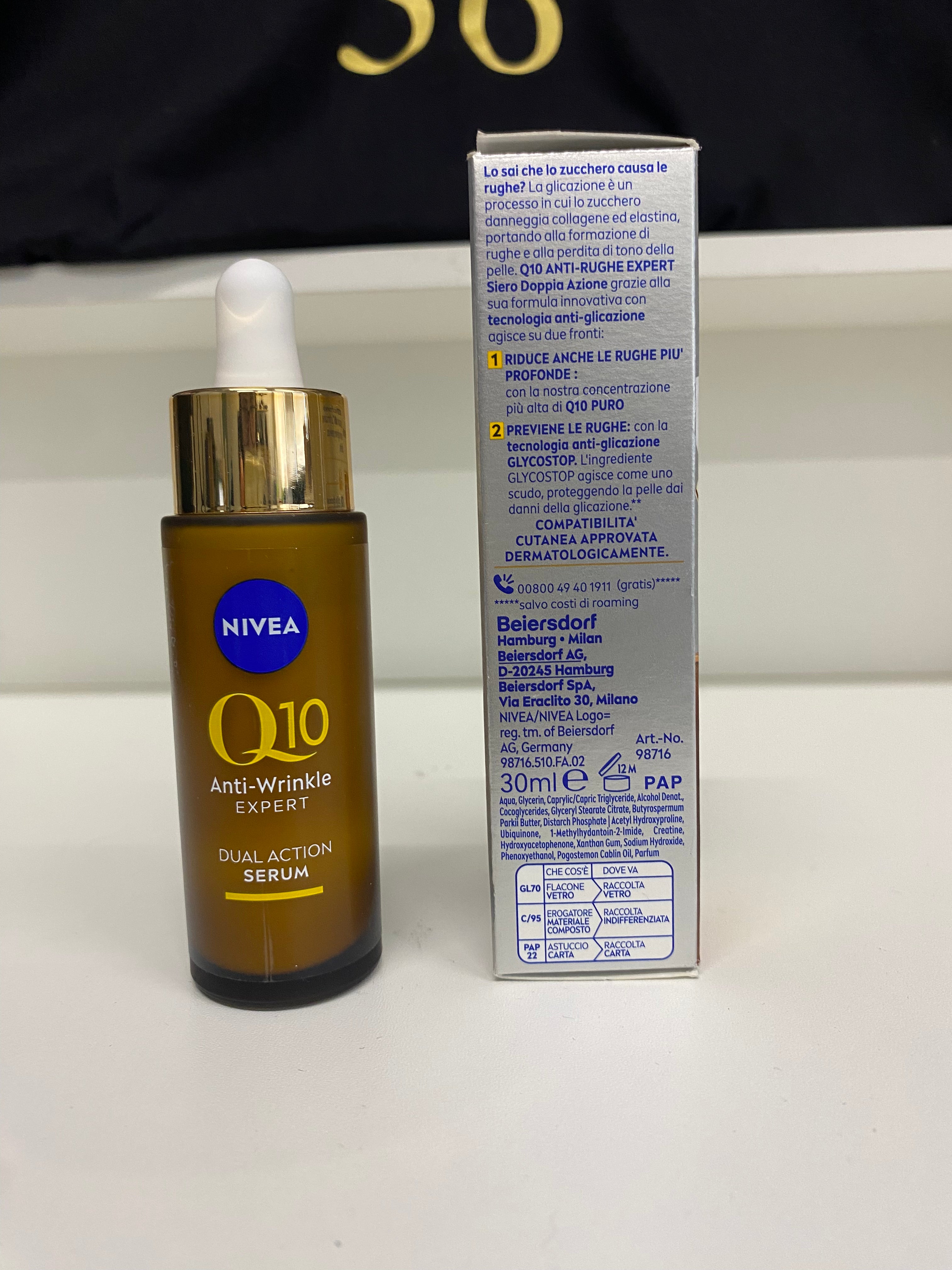 NIVEA ANTI-RUGHE EXPERT Q10 4X PIU' EFFICACE SIERO DOPPIA AZIONE