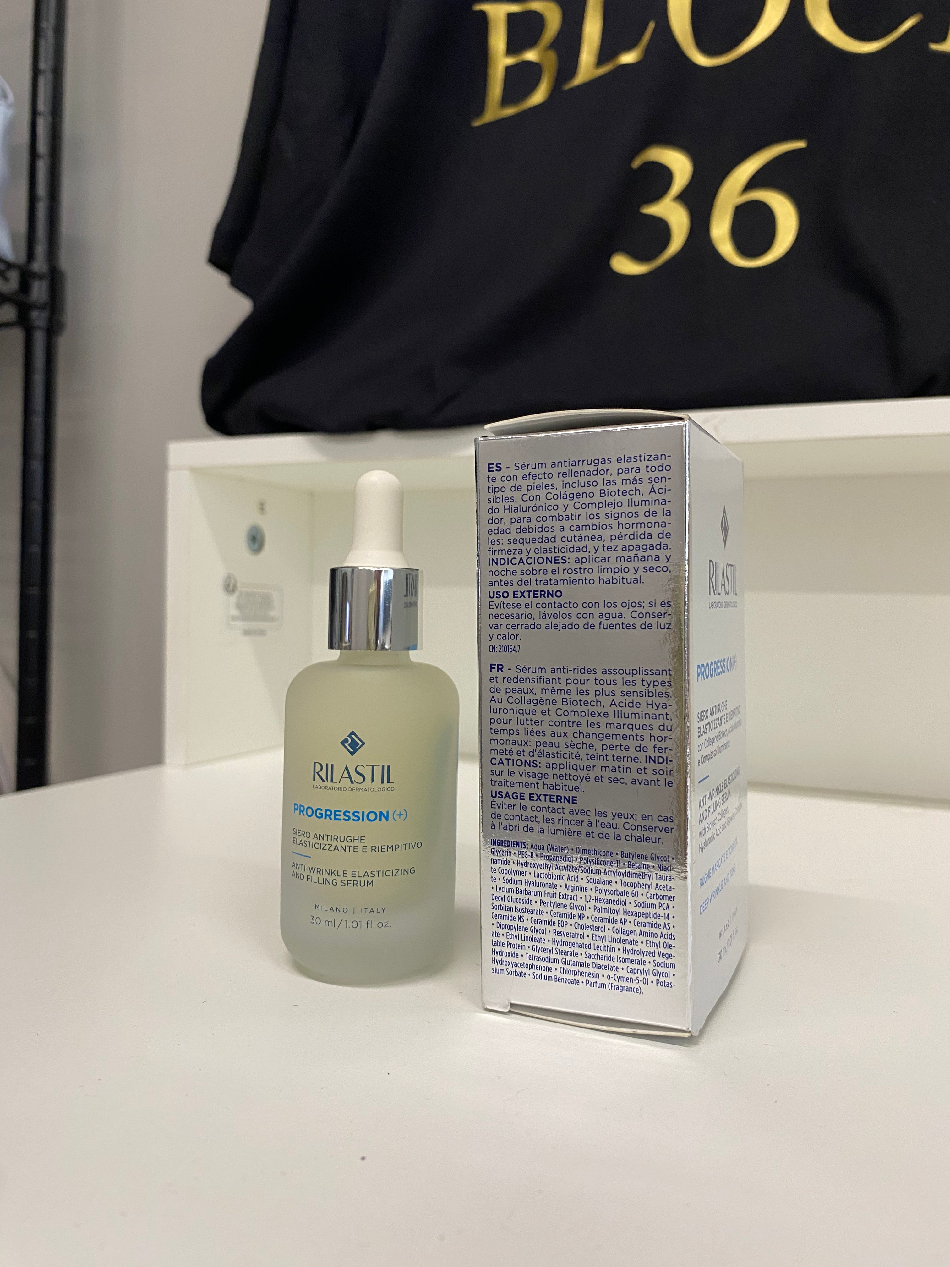 RILASTIL PROGRESSION +SIERO ANTIRUGHE E RIEMPITIVO