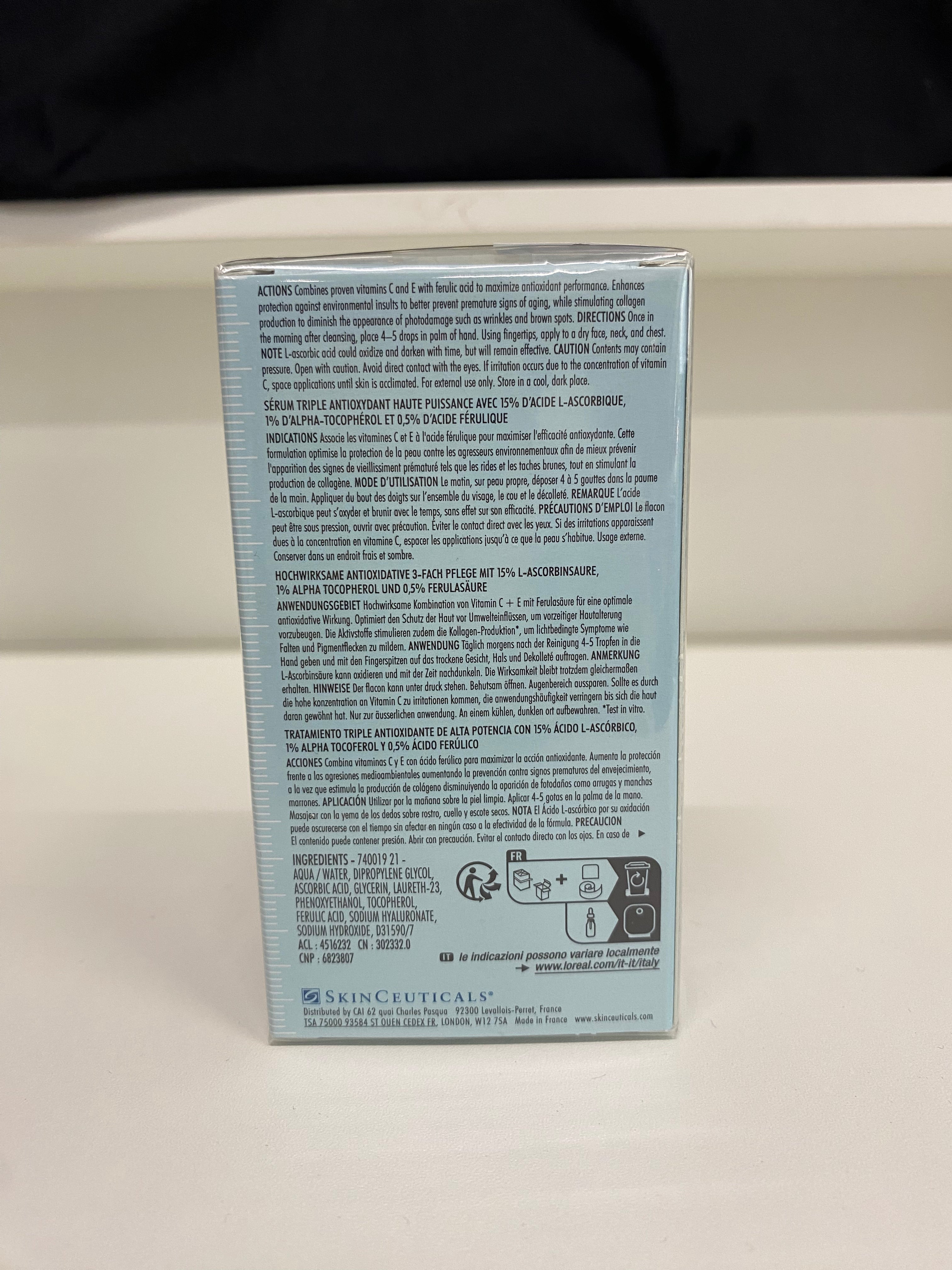 SKINCEUTICALS C E FERULIC