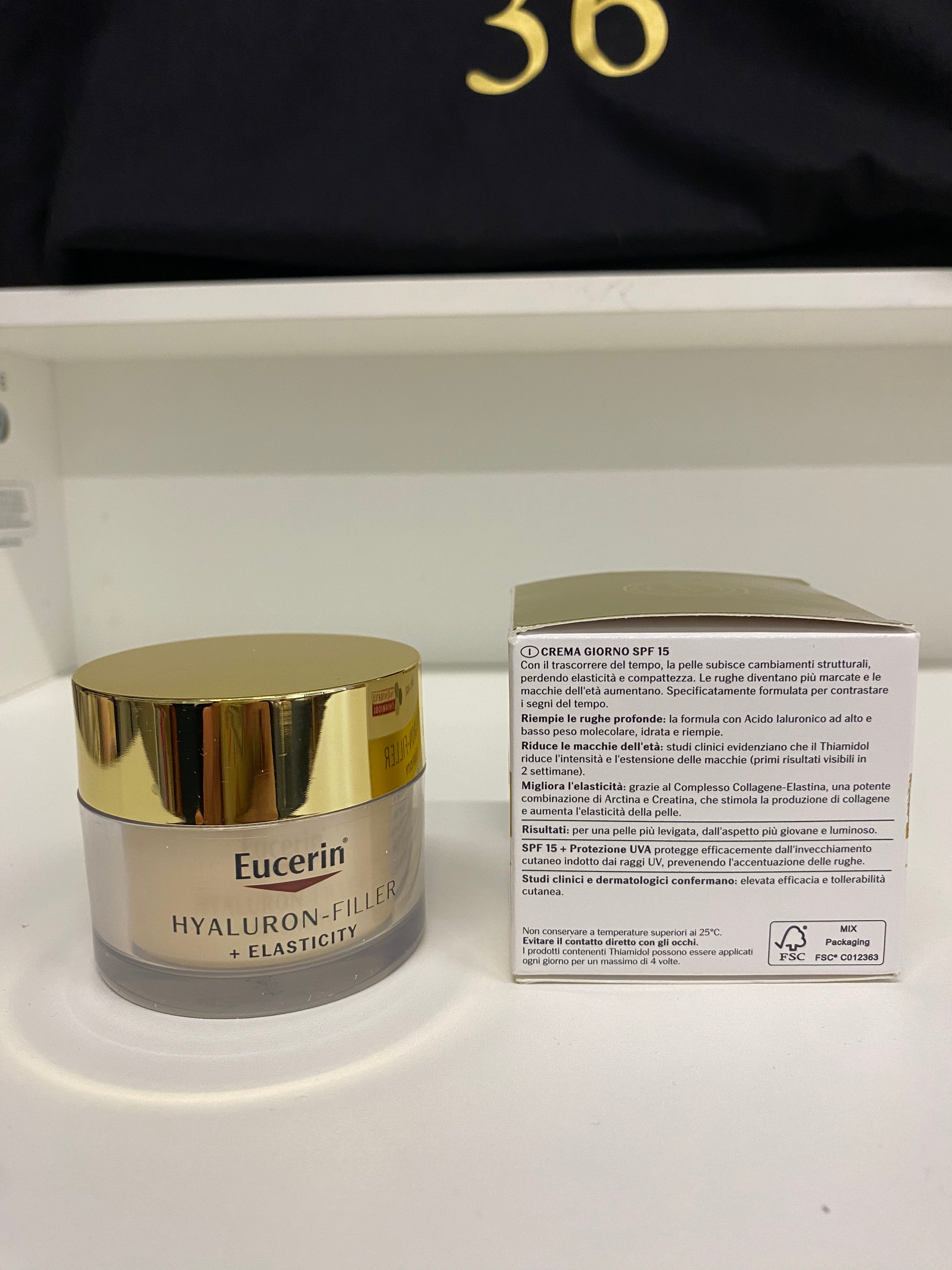 EUCERIN HYALURON-FILLER + ELASTICITY CREMA GIORNO SPF15