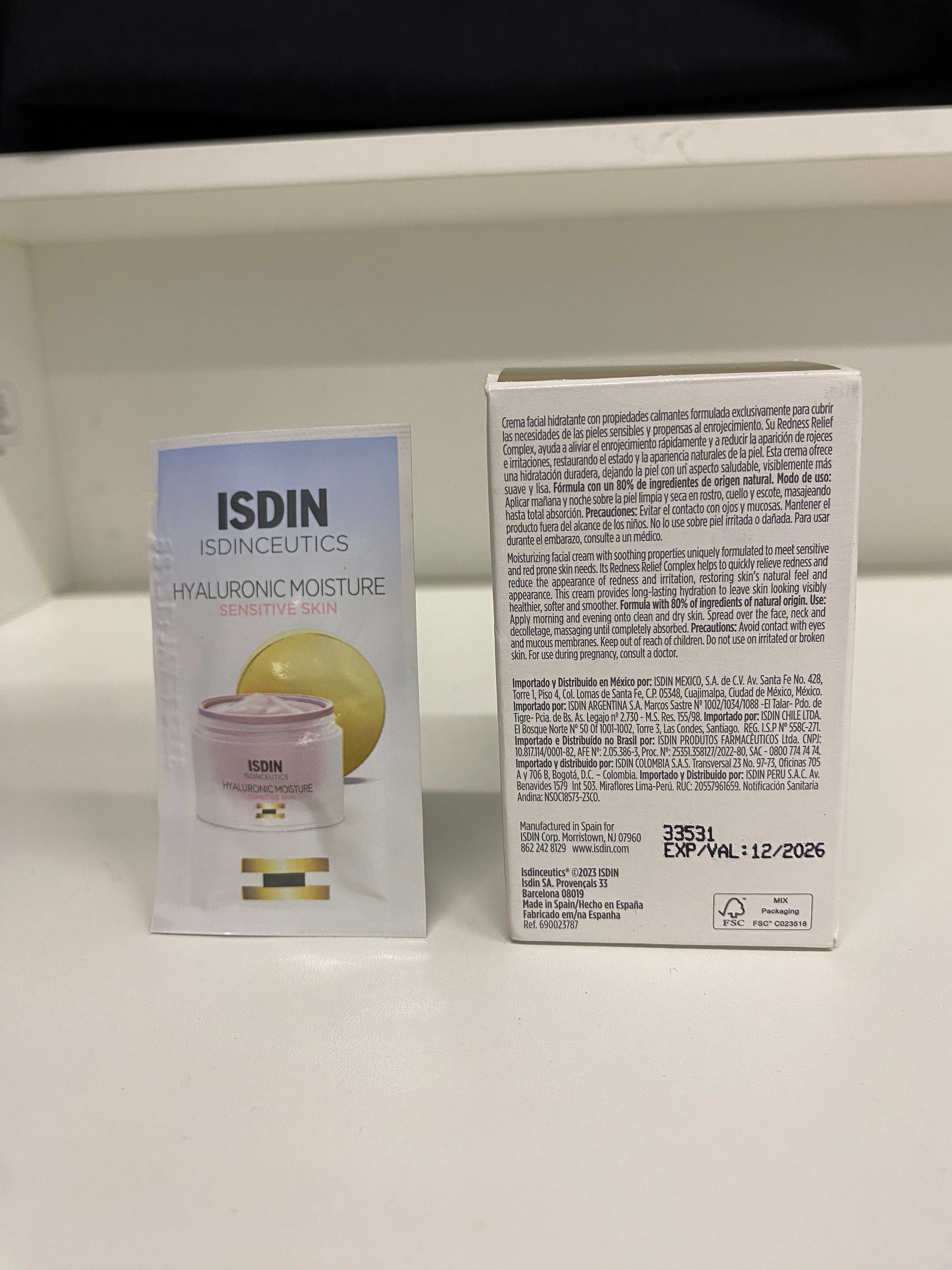 ISDIN CREMA HYALURONIC MOISTURE SENSITIVE SKIN