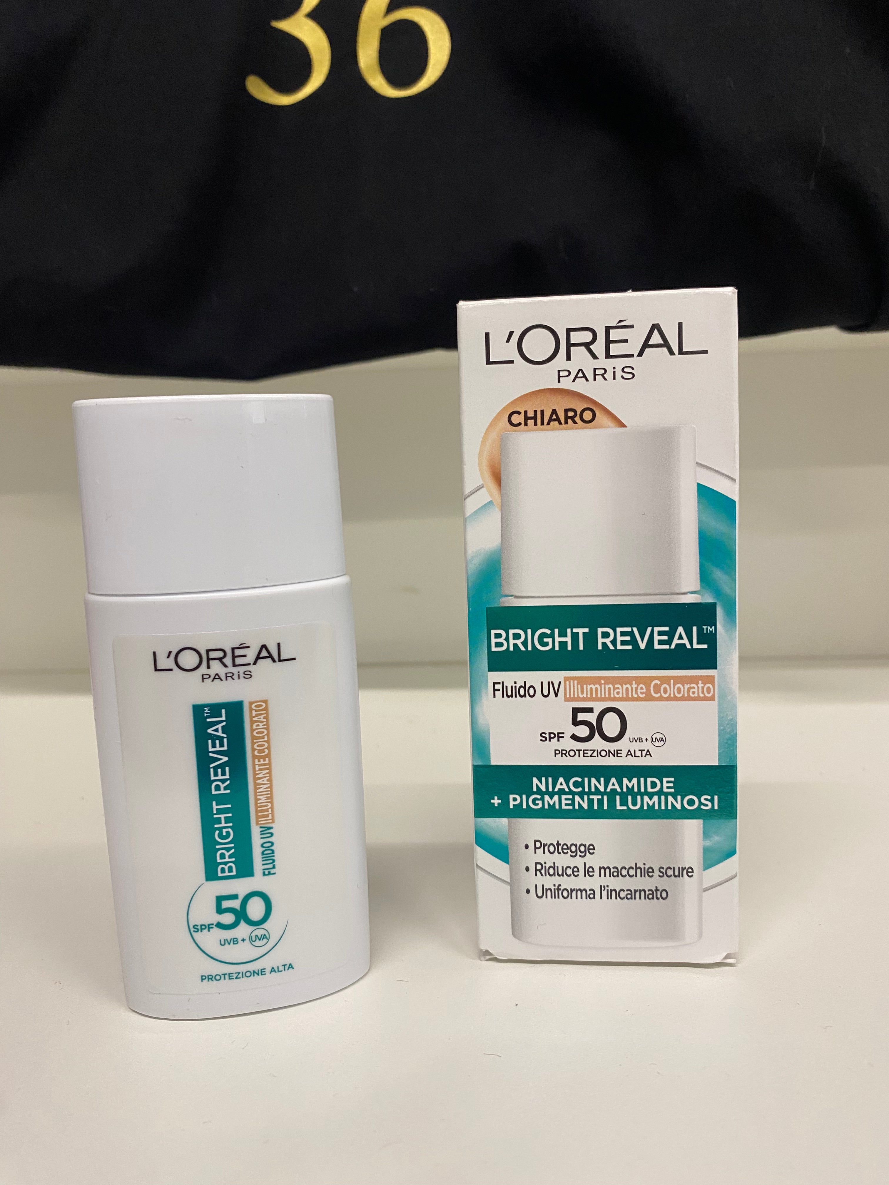 L'OREAL	BRIGHT REVEAL NIACINAMIDE + PIGMENTI LUMINOSI (CHIARO)