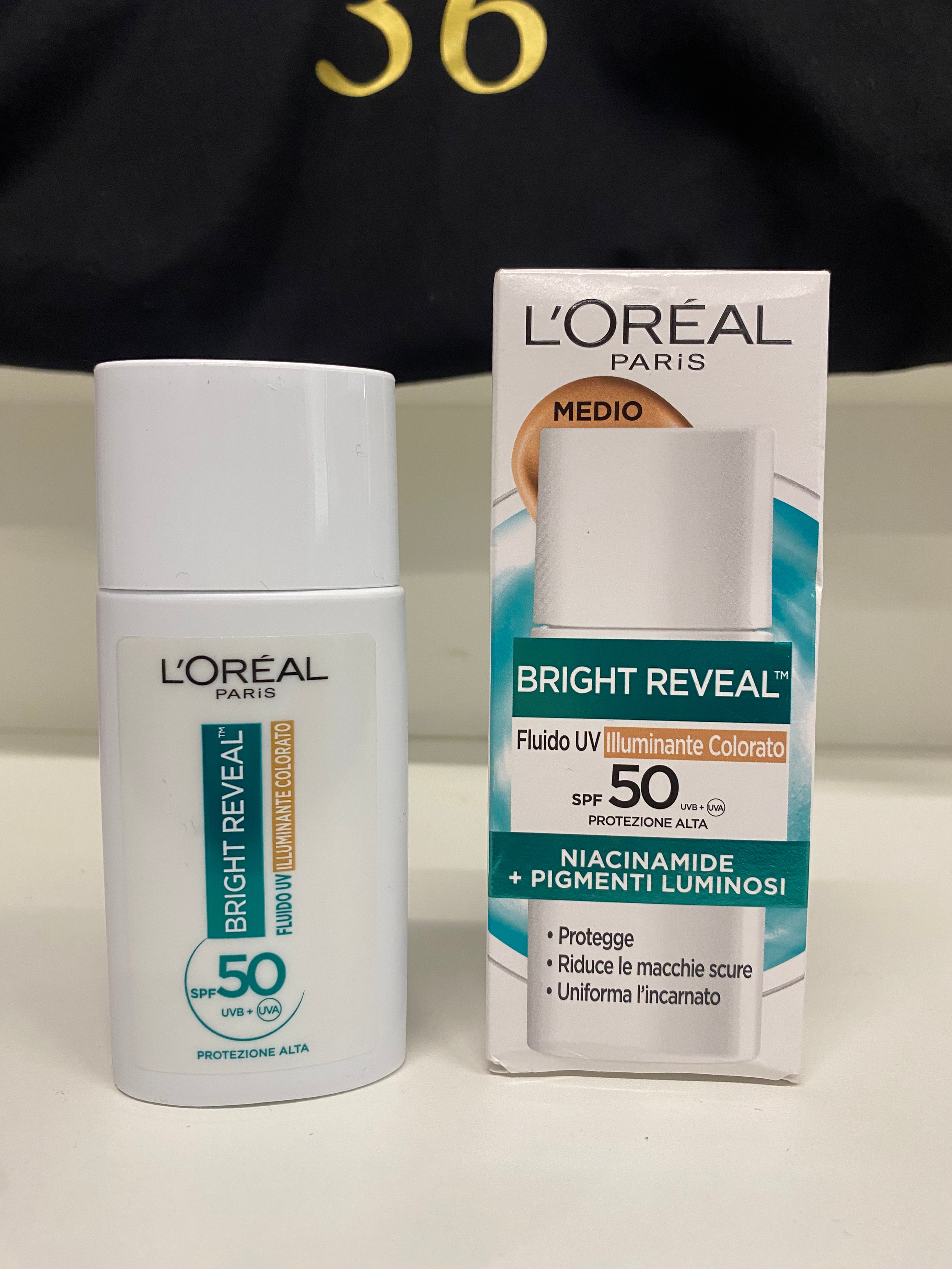 L'OREAL	BRIGHT REVEAL NIACINAMIDE + PIGMENTI LUMINOSI (MEDIO)