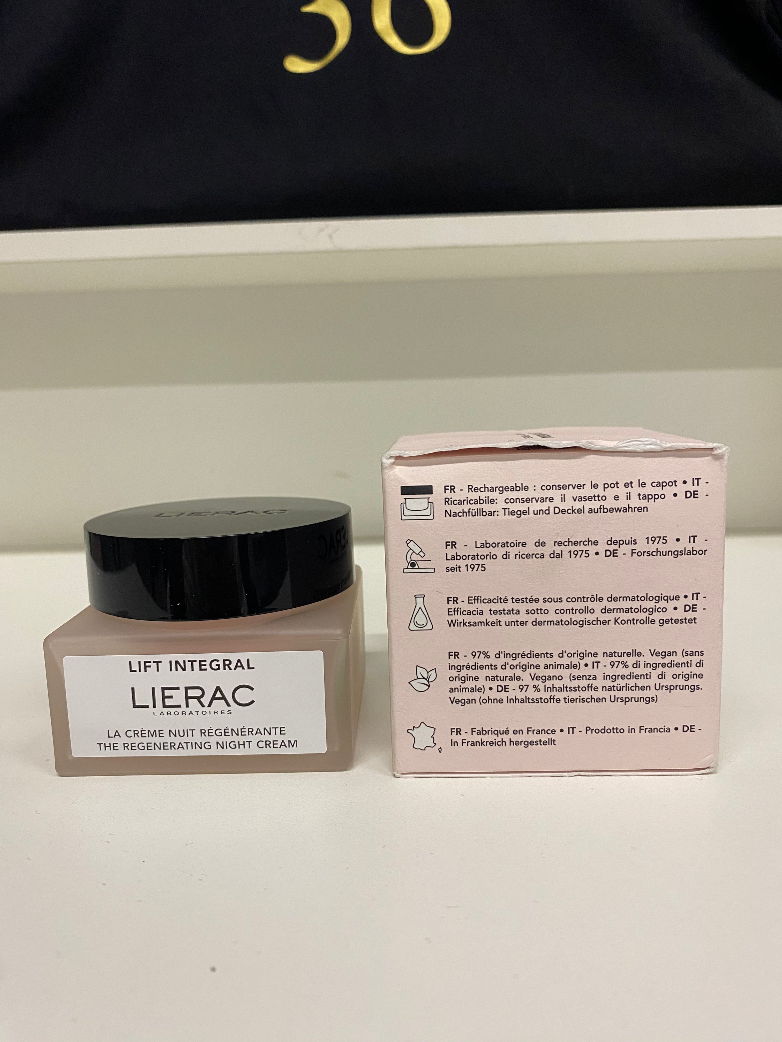 LIERAC CREMA NOTTE RIGENERATIVA