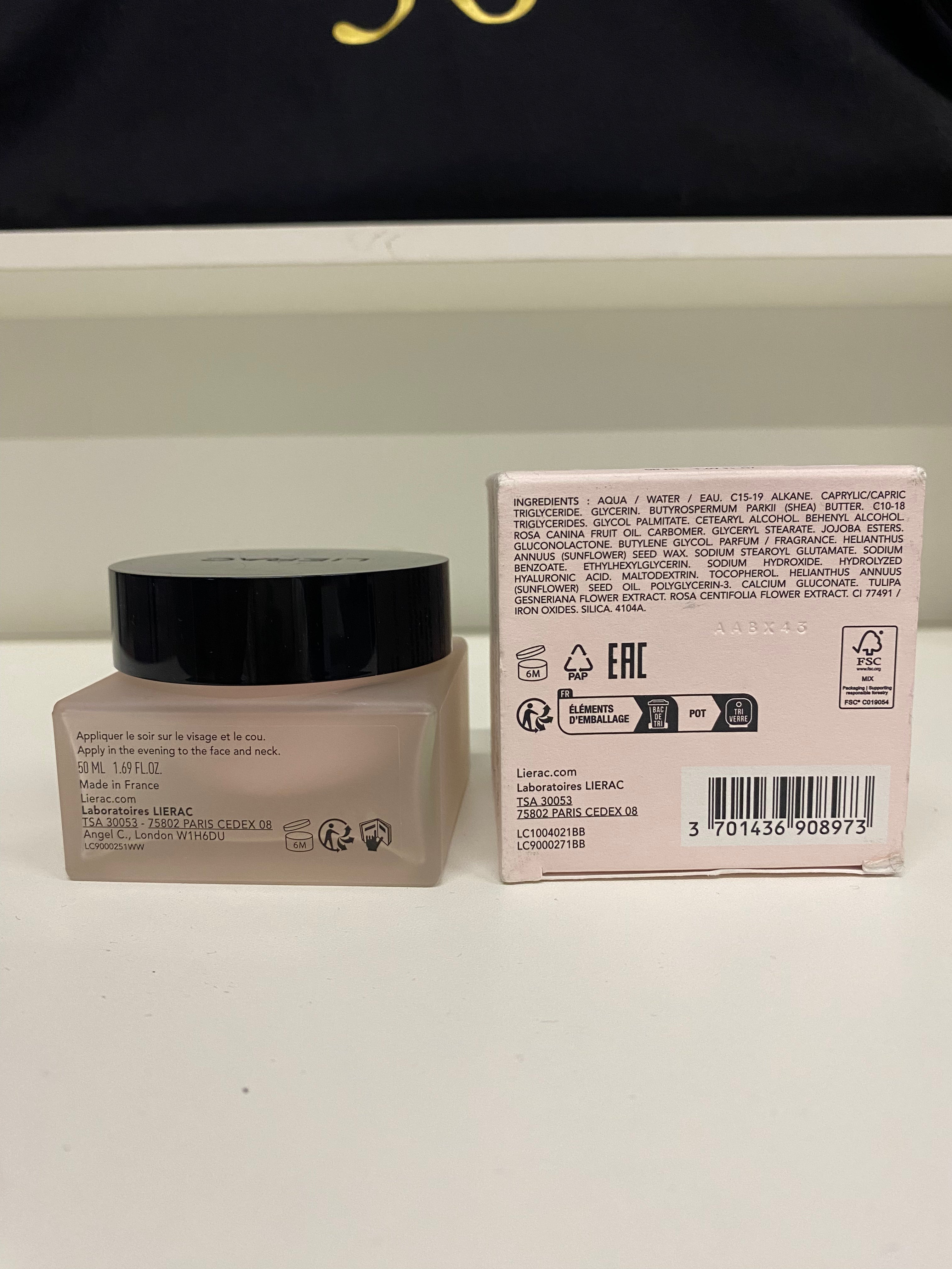 LIERAC CREMA NOTTE RIGENERATIVA