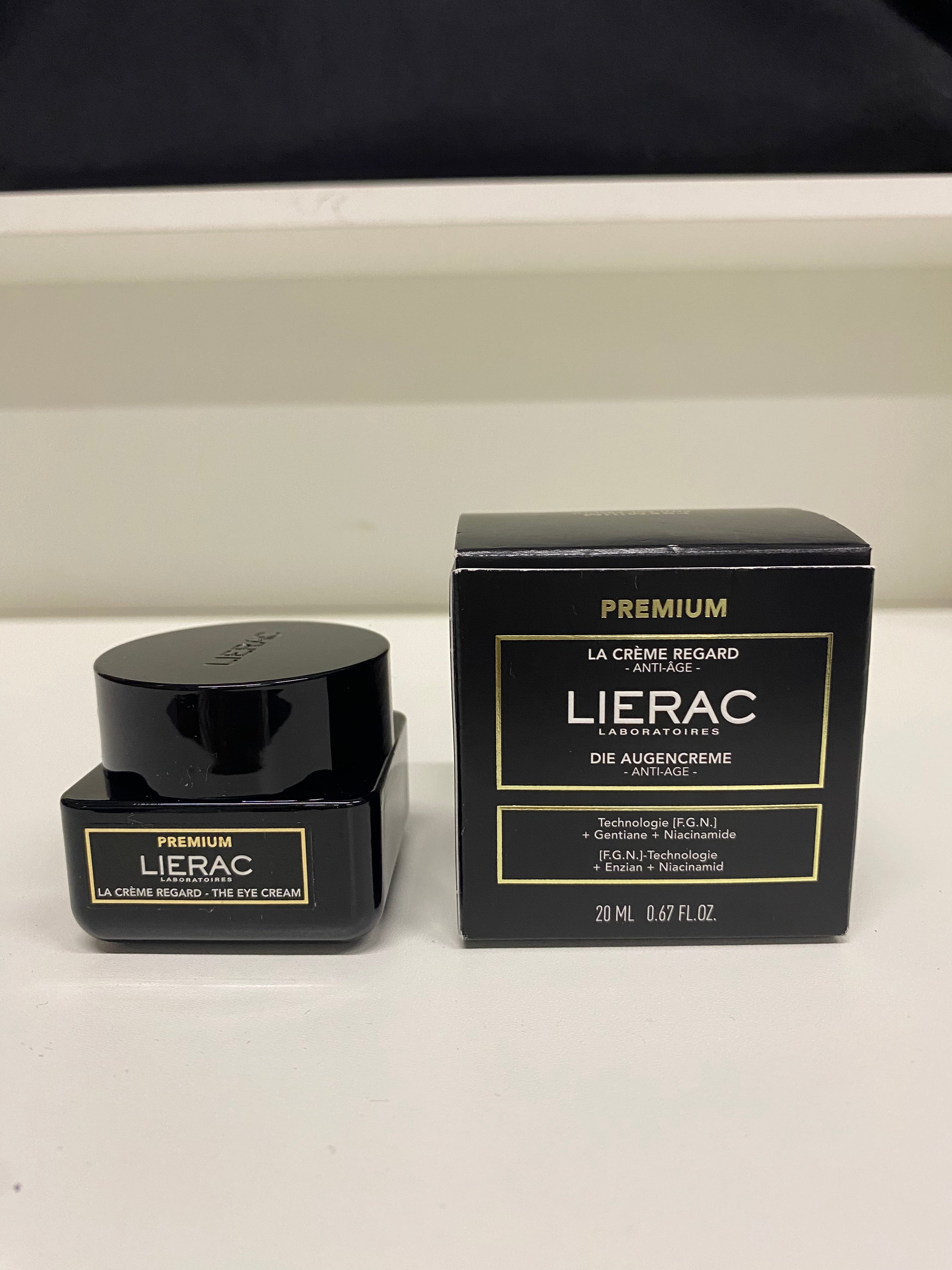 LIERAC PREMIUM CREMA OCCHI