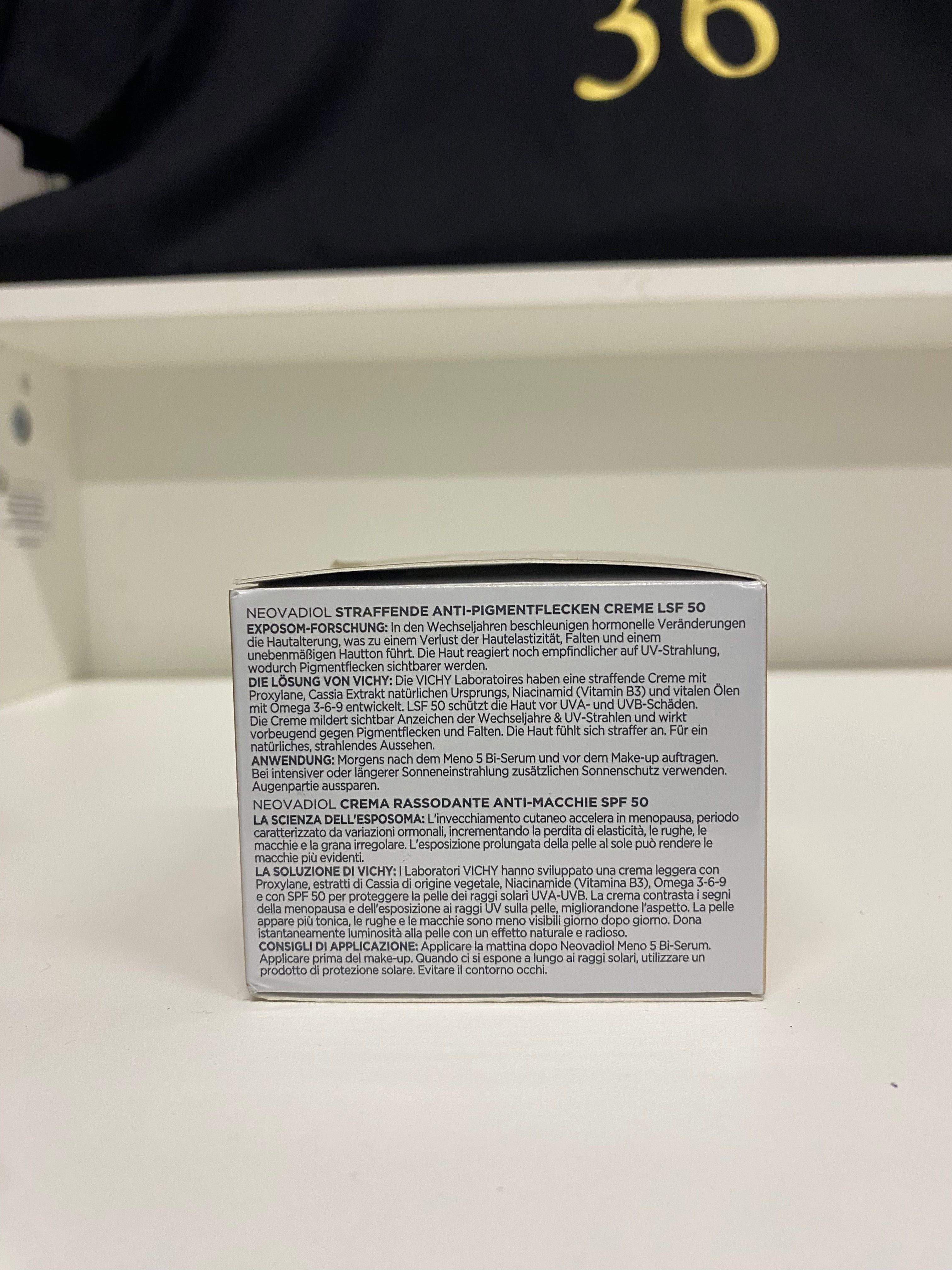 VICHY NEOVADIOL POST-MENOPAUSA CREMA RASSODANTE ANTI-MACCHIE SPF50 50ml