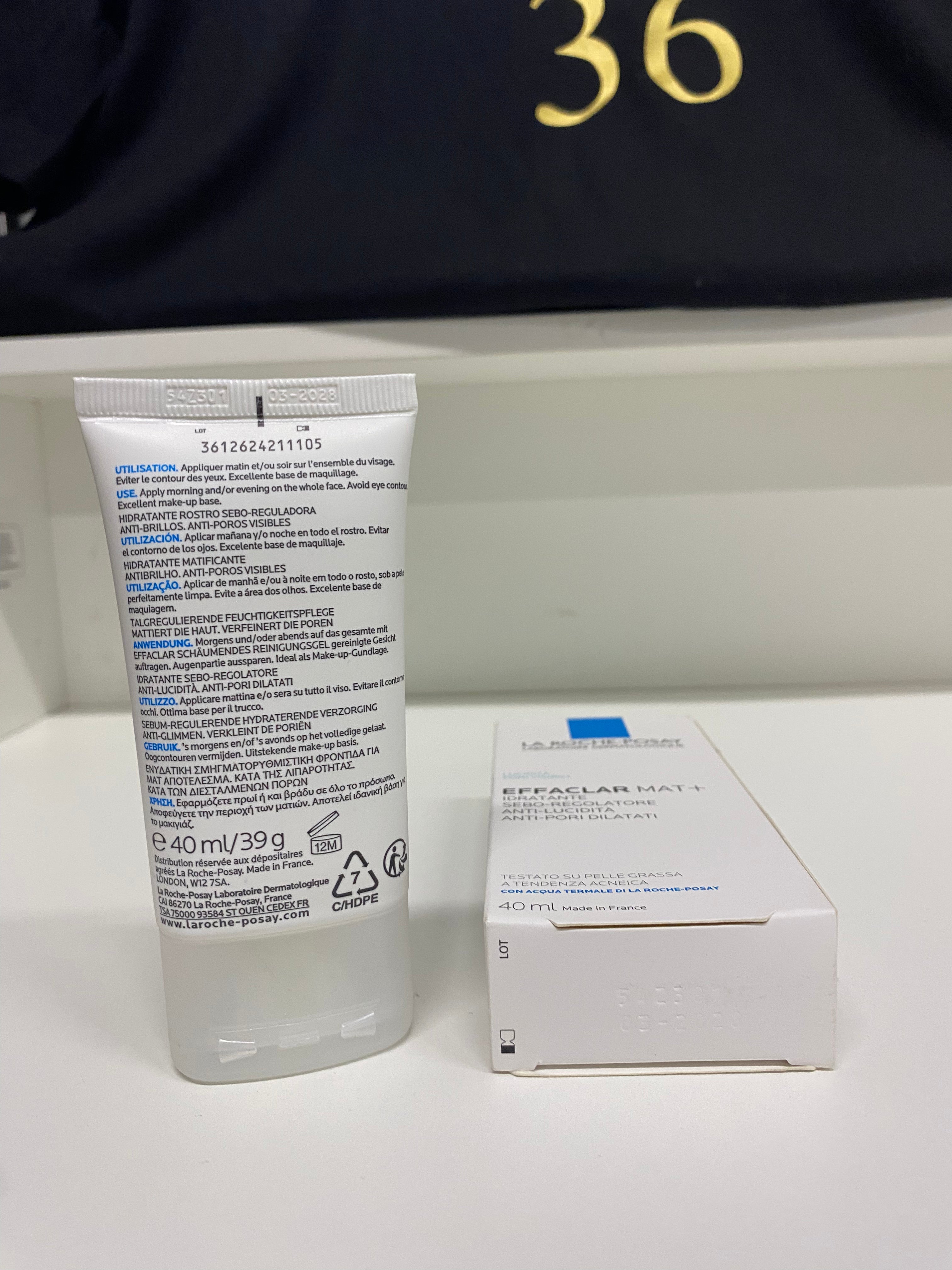 LA ROCHE-POSAY EFFACLAR MAT+ 40ml