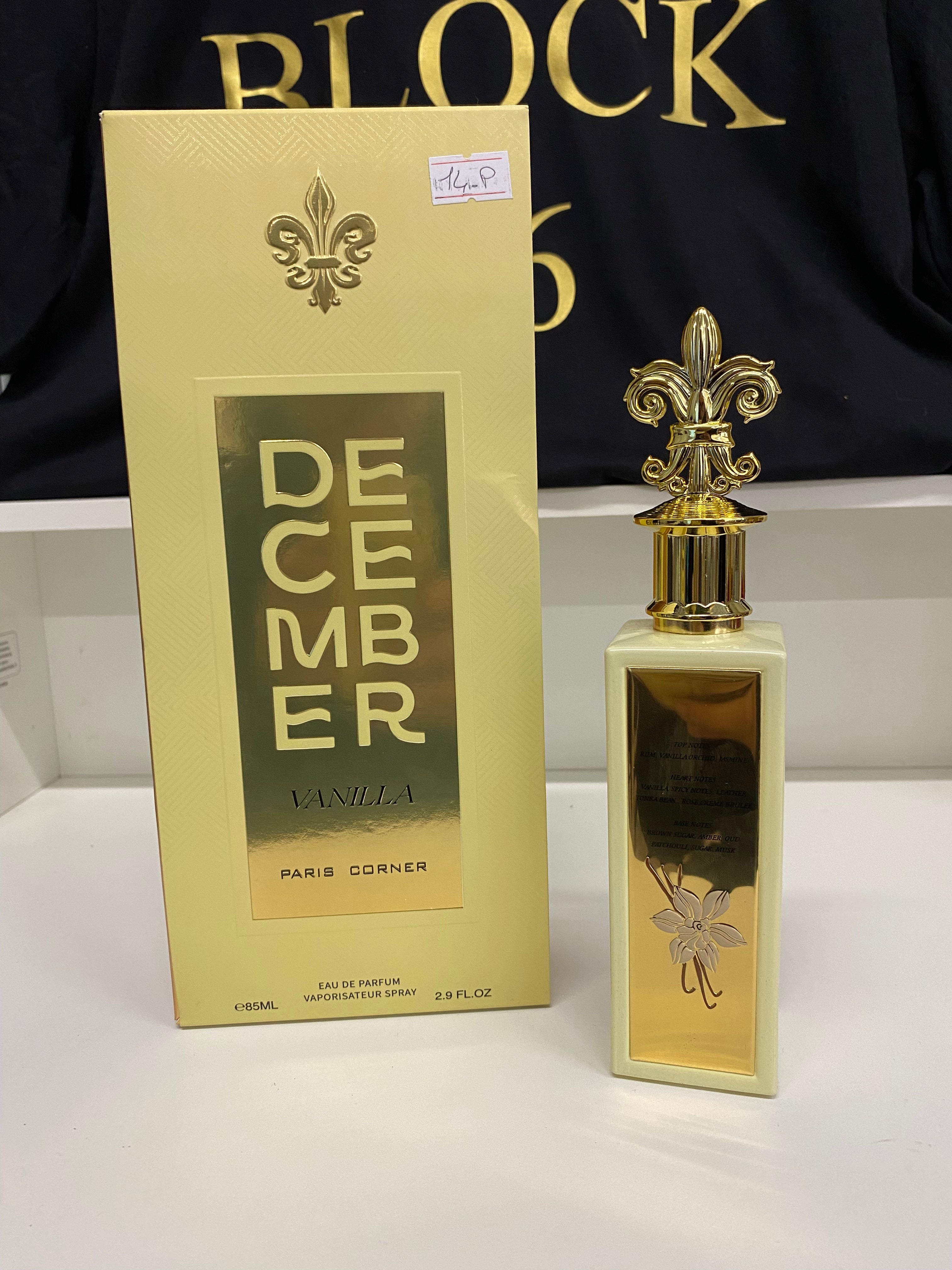 DECEMER VANILLA PARIS CORNER 100ml