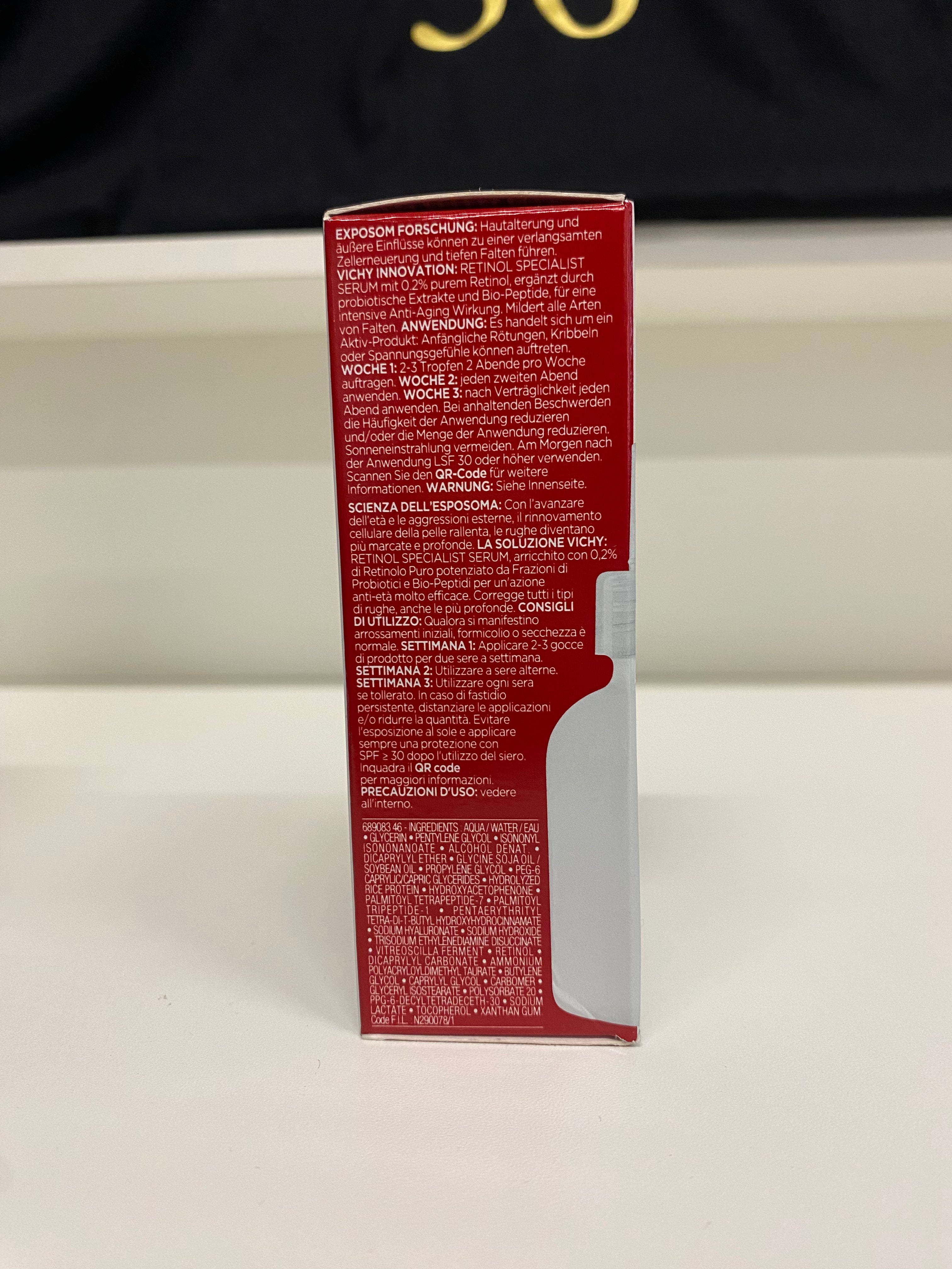 VICHY LIFTACTIV RETANOIL SPECIALIST SERUM RUGHE PROFONDE 30ml