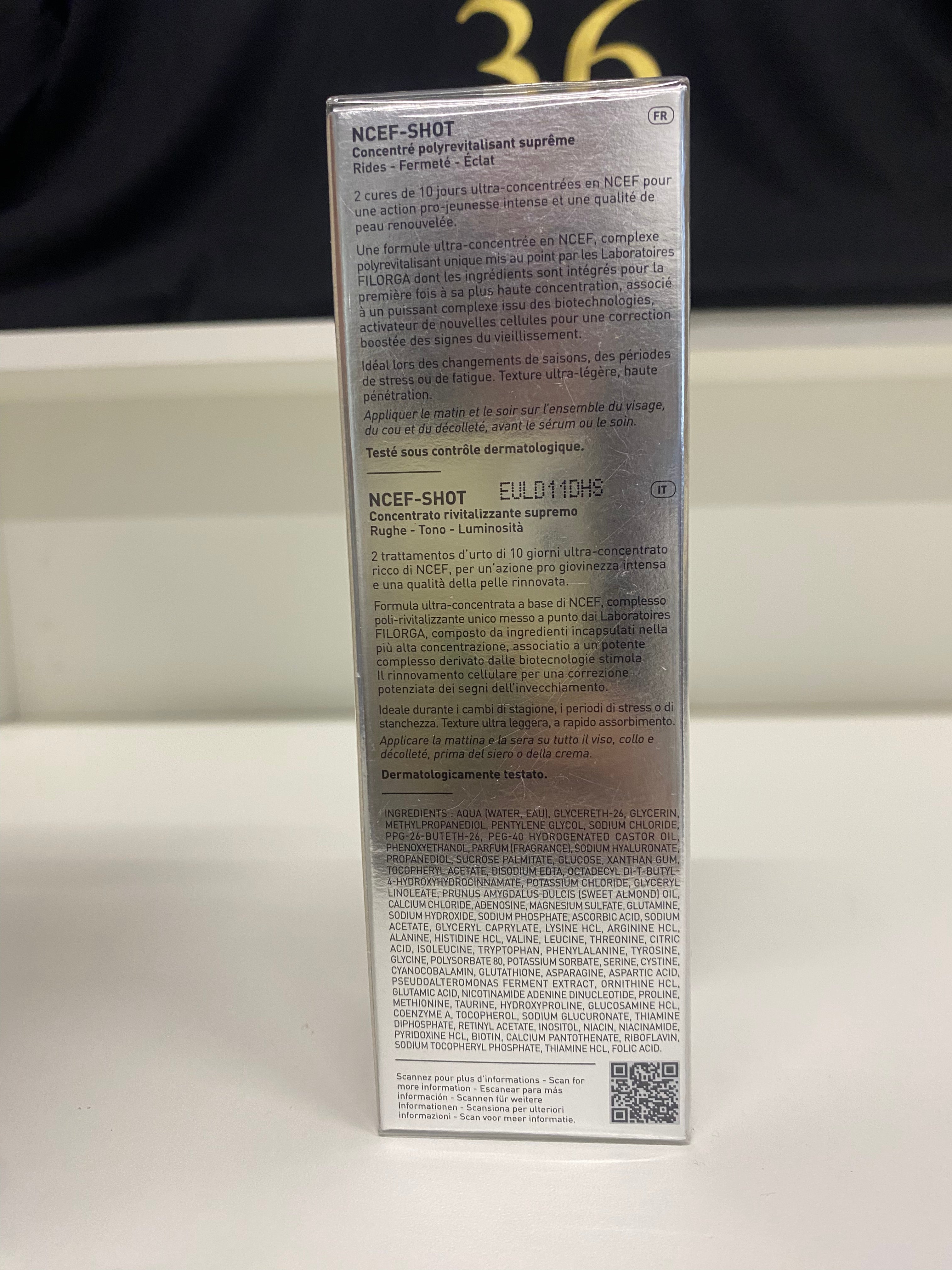 FILORGA NCEF-SHOT 2 CURES 30ml