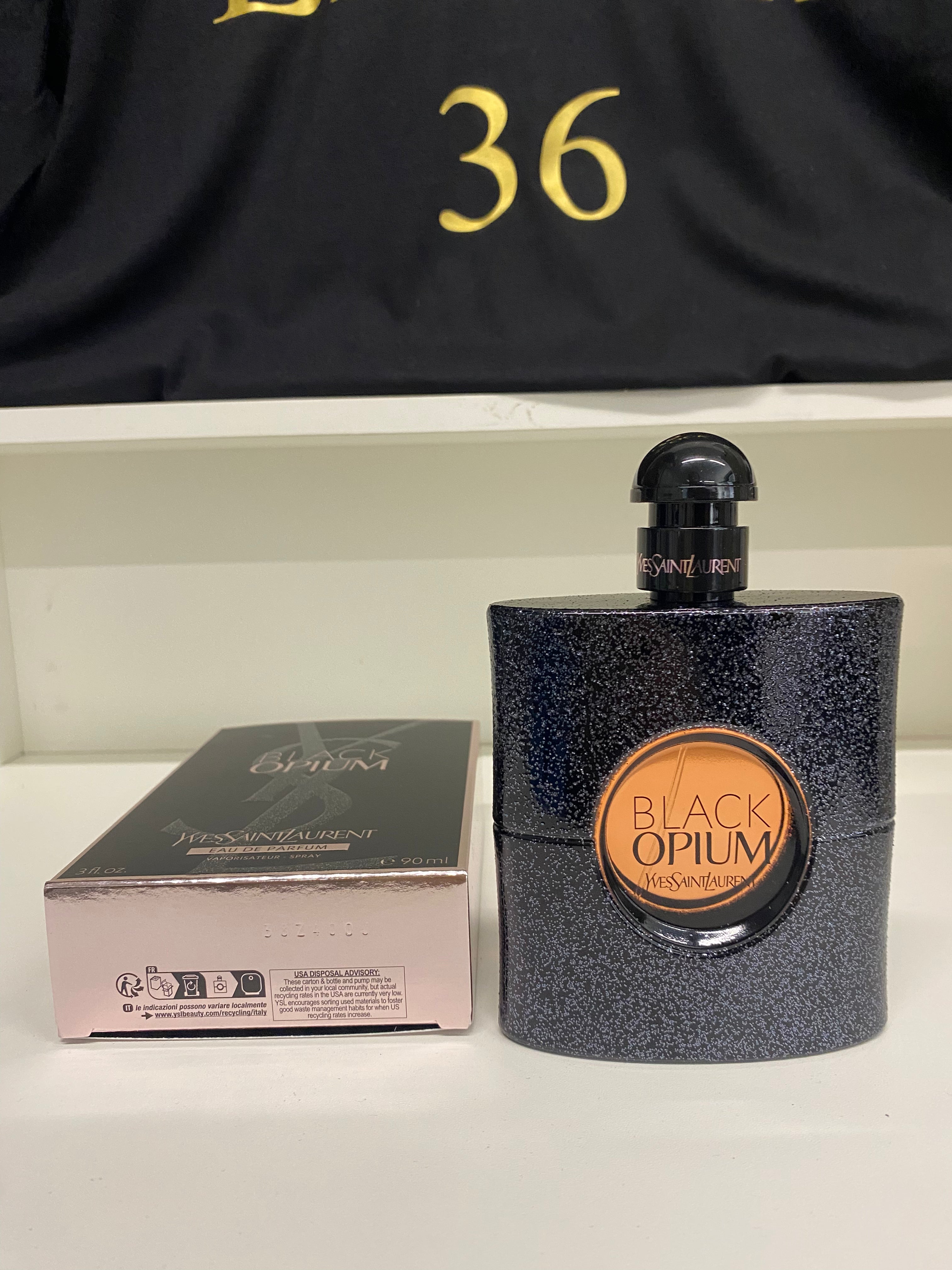 YVES SAINT LAURENT BLACK OPIUM 90 ML