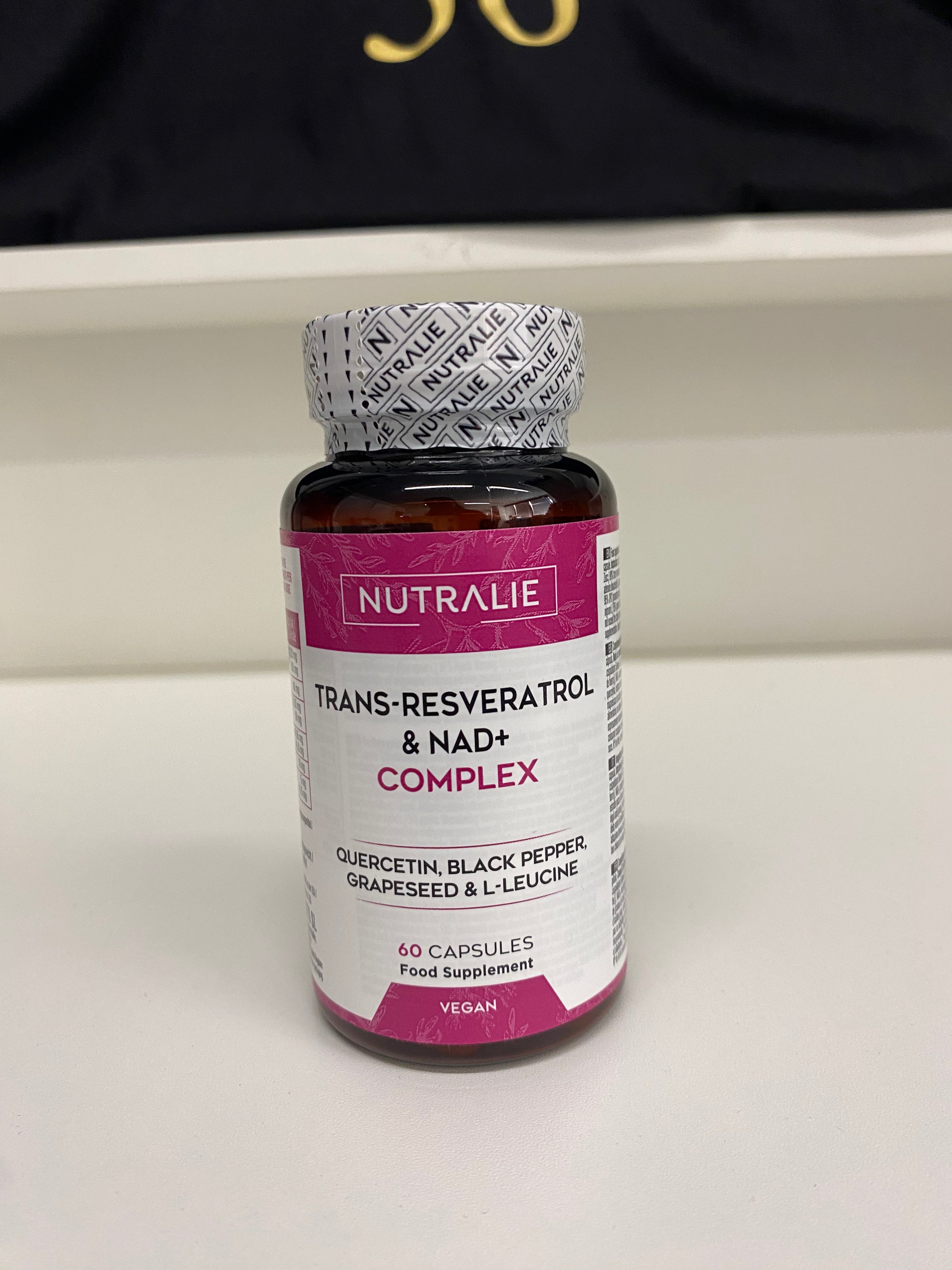 NUTRALIE TRANS-RESVERATROL & NAD+ COMPLEX