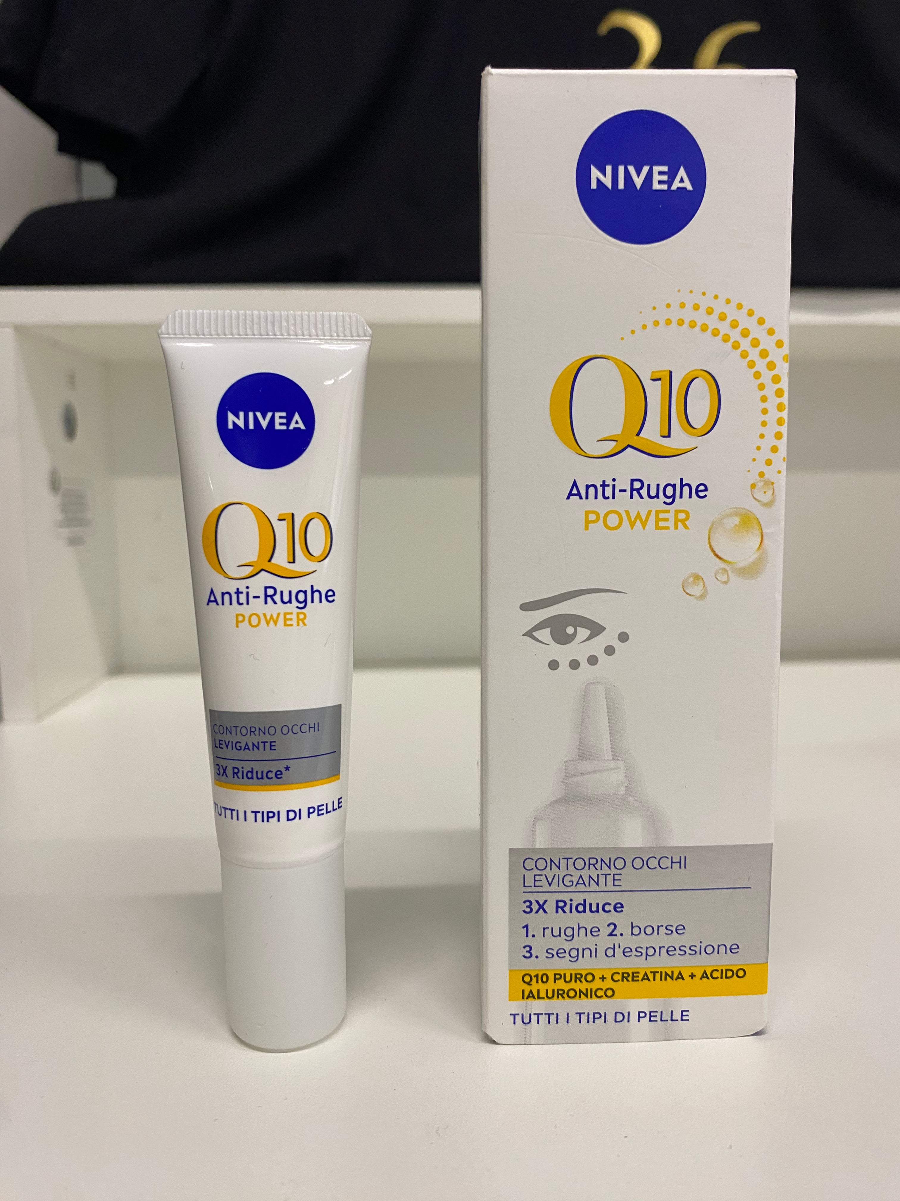 NIVEA ANTI RUGHE Q10 POWER CONTORNO OCCHI LEVIGANTE