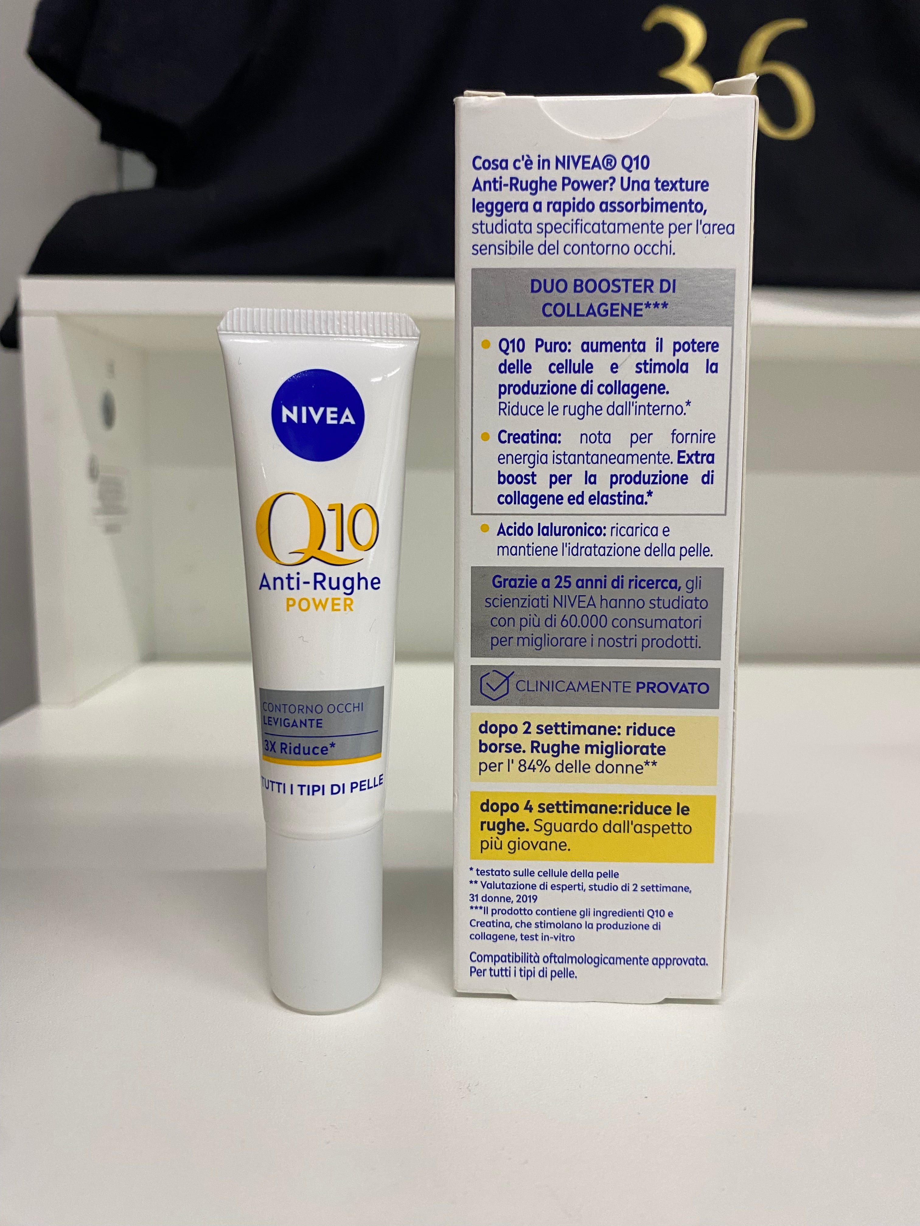 NIVEA ANTI RUGHE Q10 POWER CONTORNO OCCHI LEVIGANTE